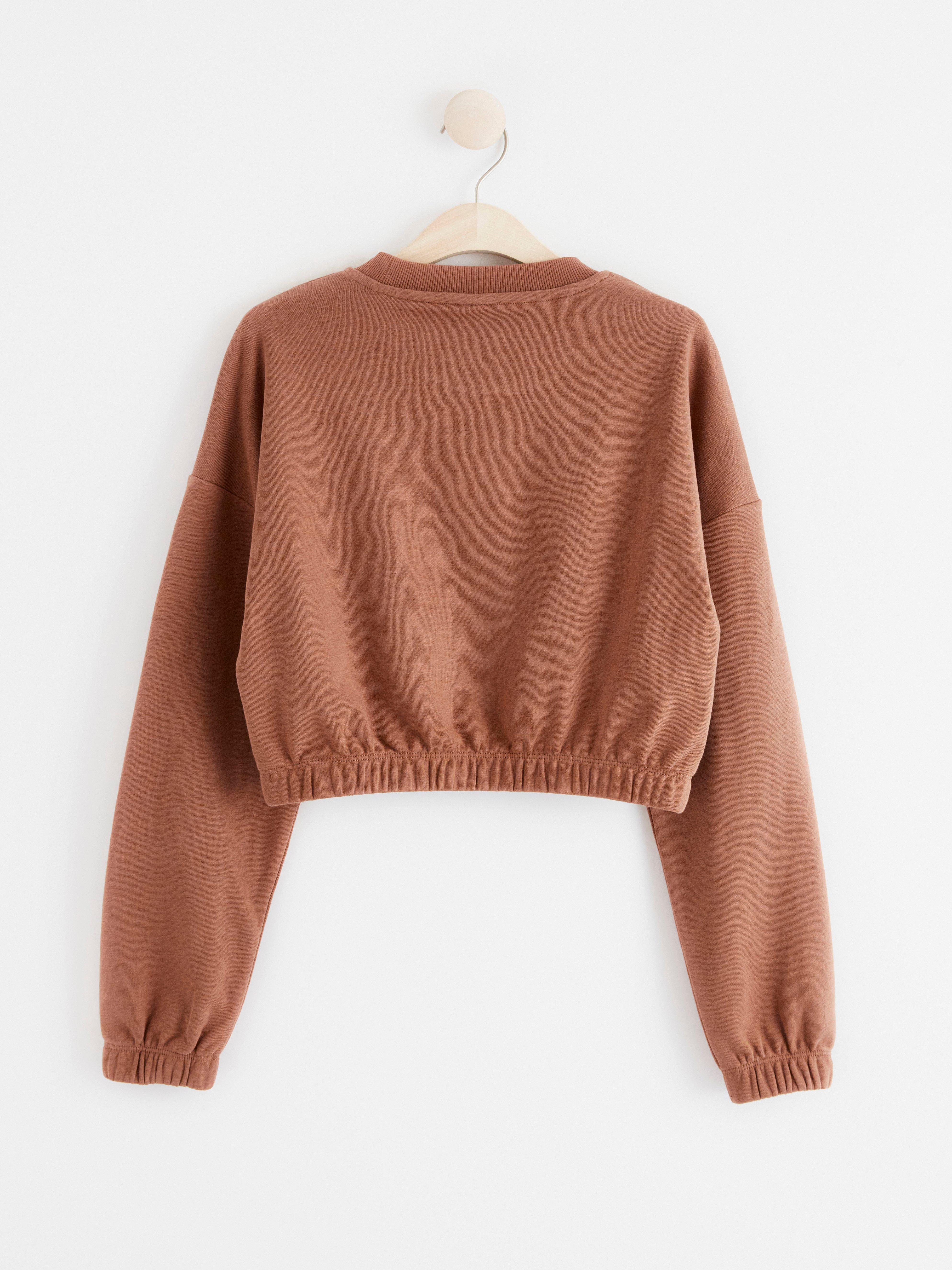 Sweatshirt - Kids Wear - Brown
