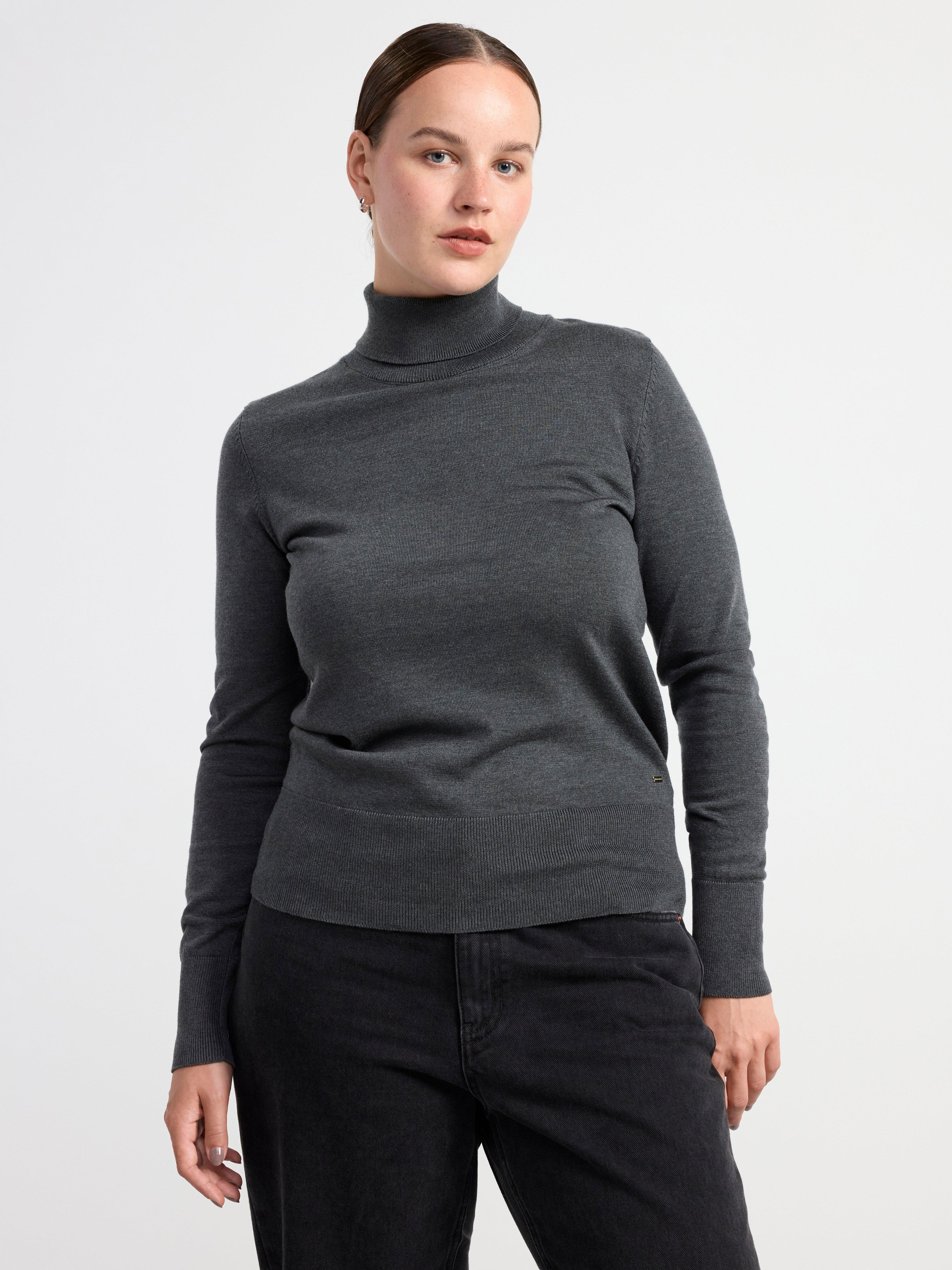 Ladies roll neck outlet tops uk