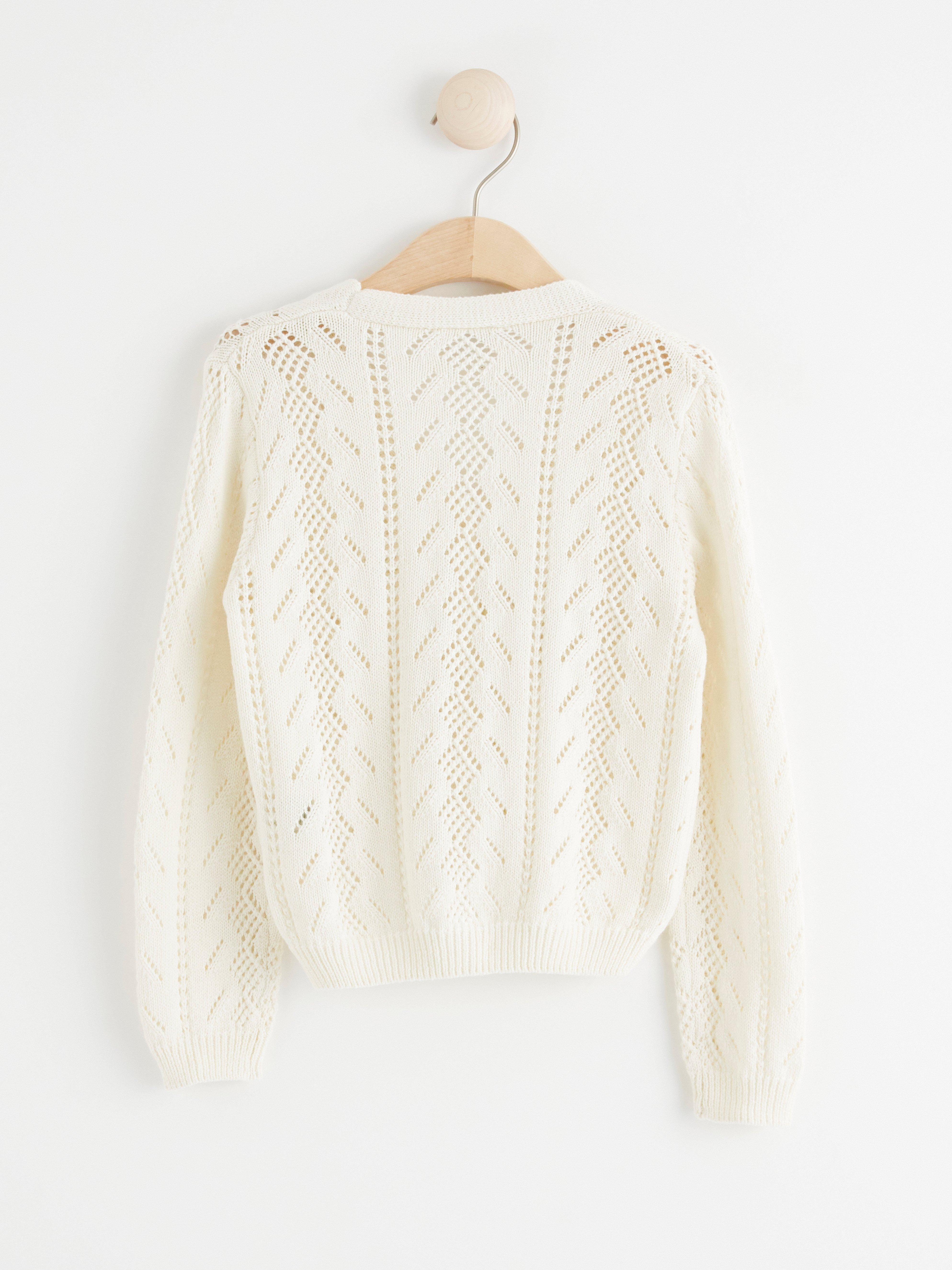 Cardigan - Kids Wear - White