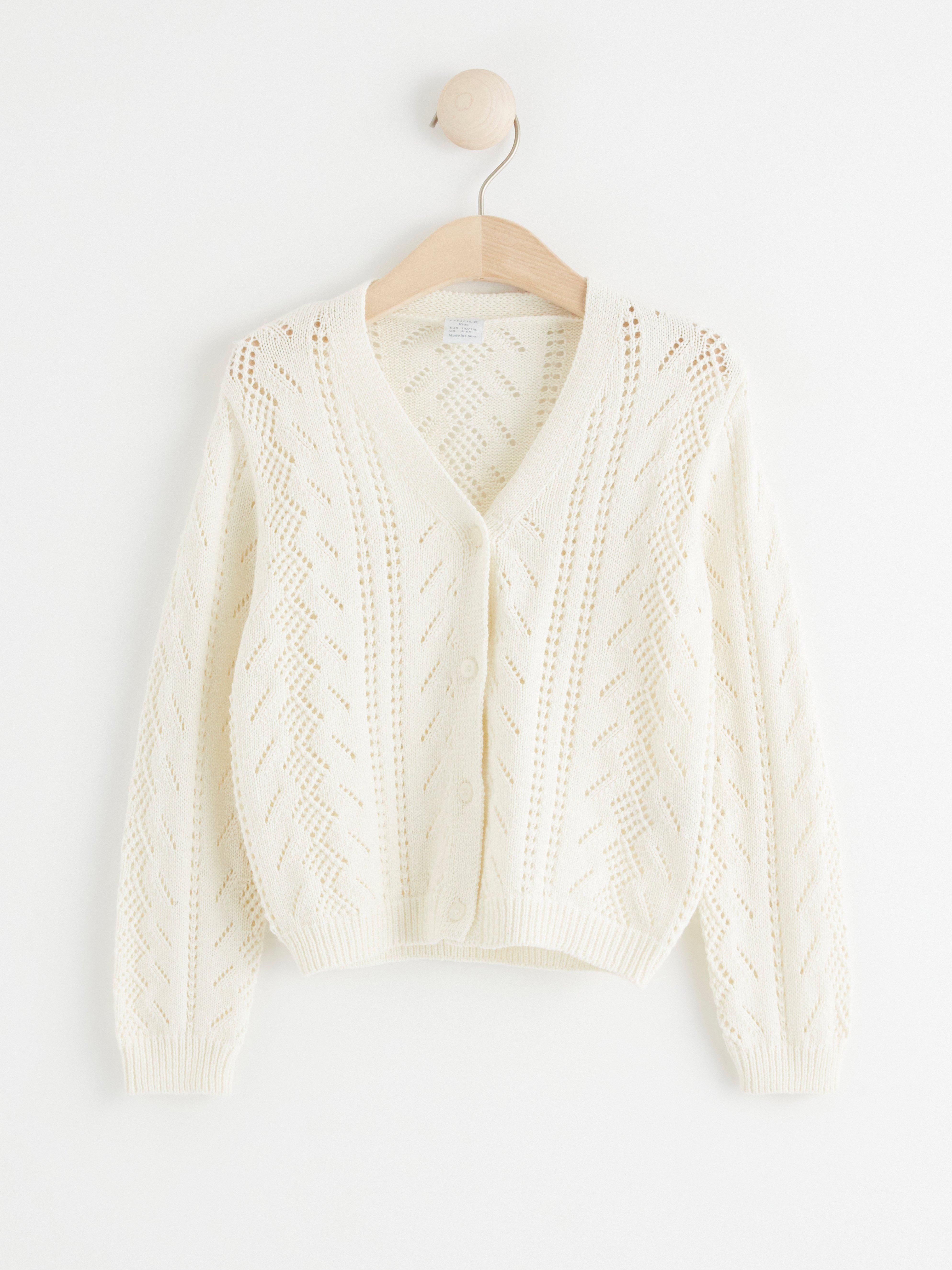 Cardigan - Kids Wear - White