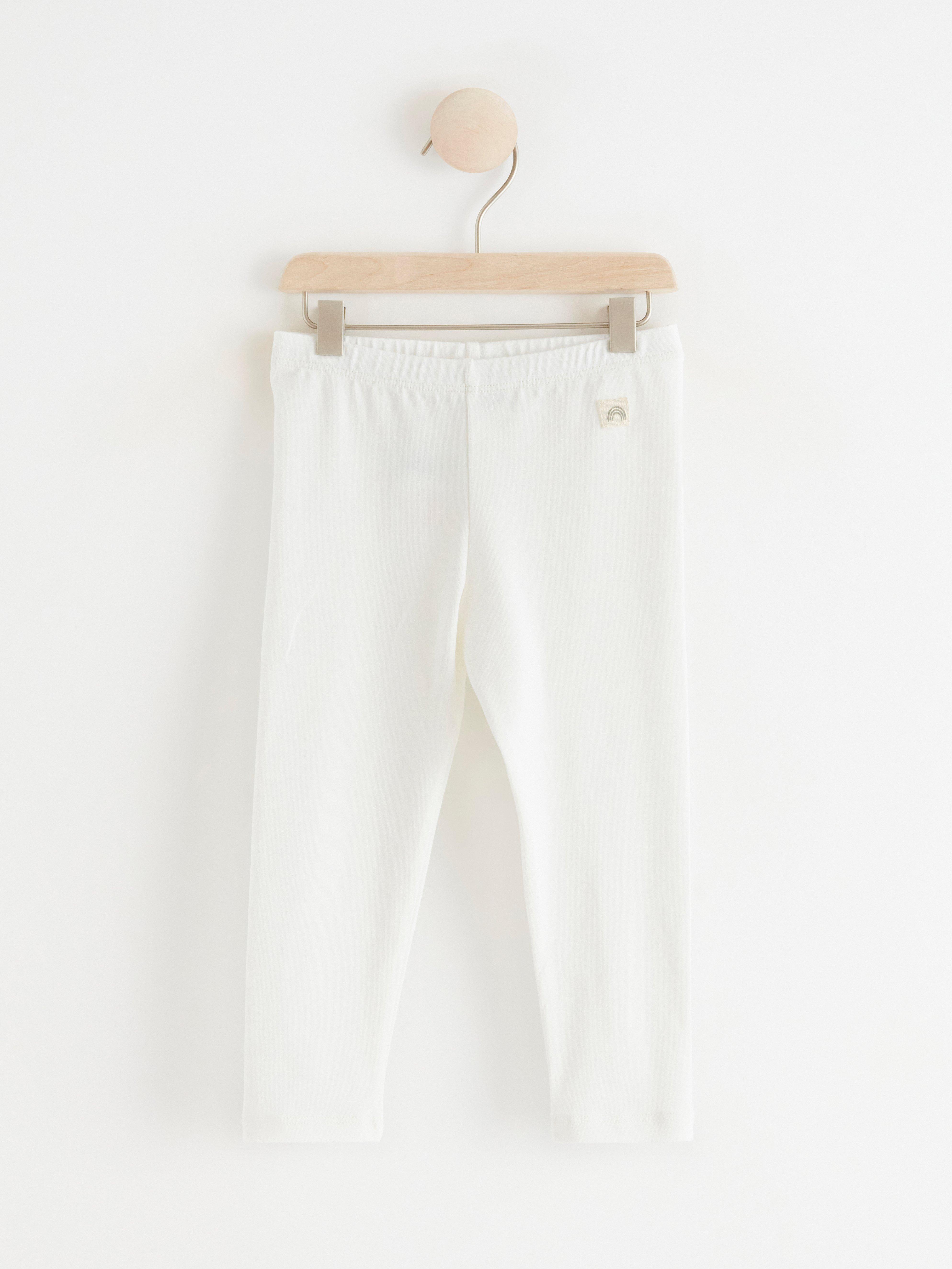 Leggings - Barn - Vit