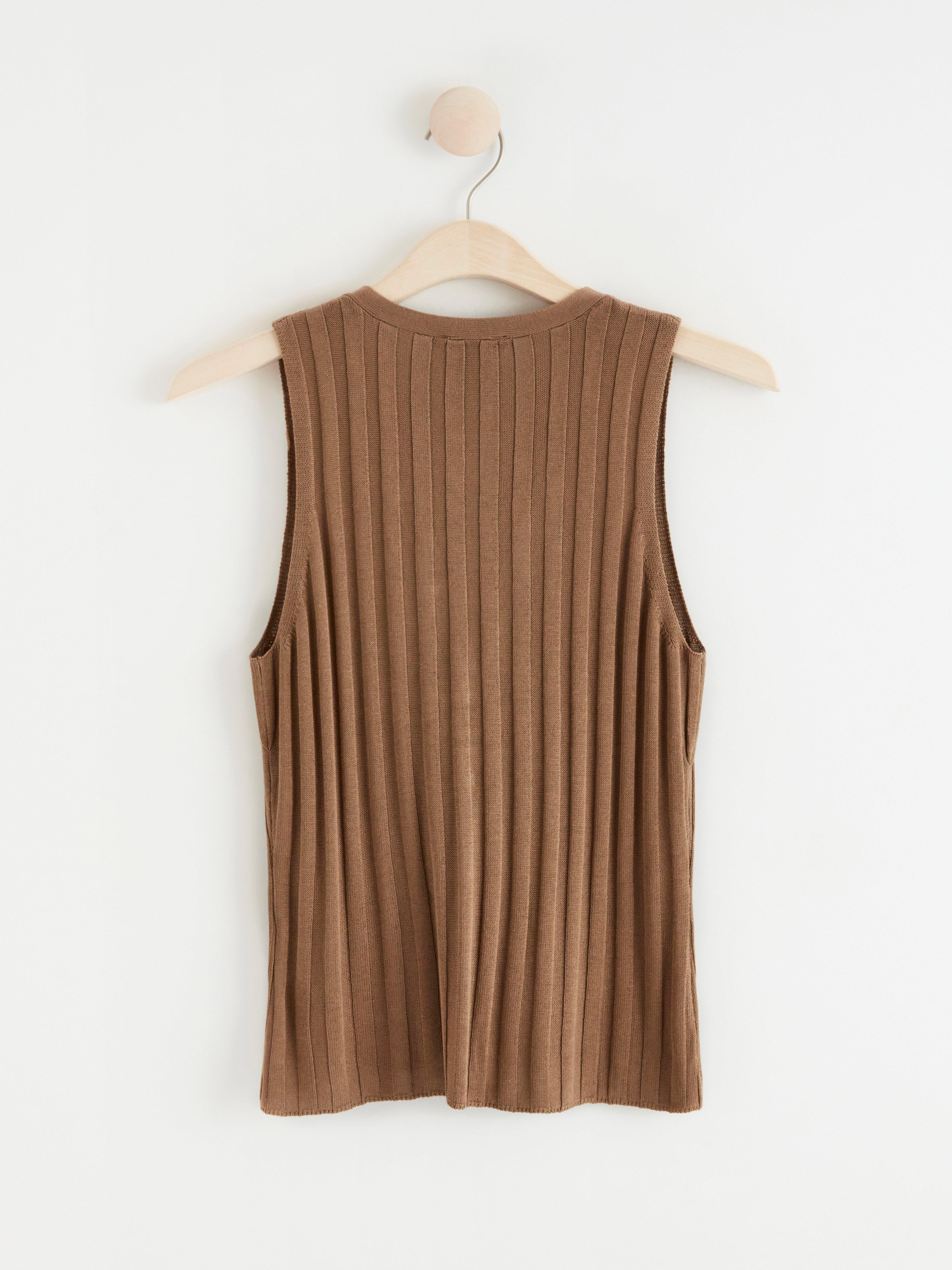 Top - Womens Wear - Brown