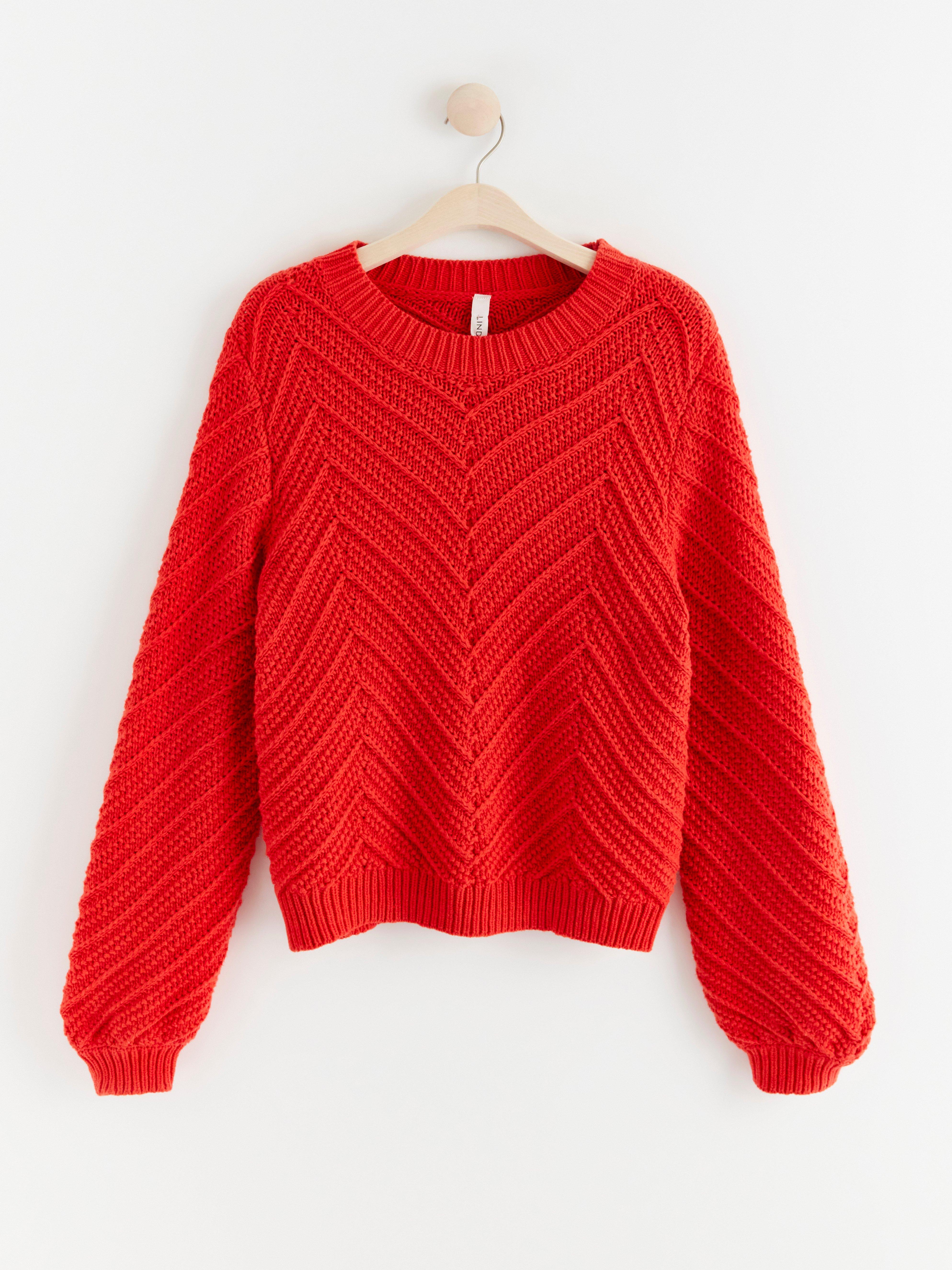 Sweater - Womens Wear - Red