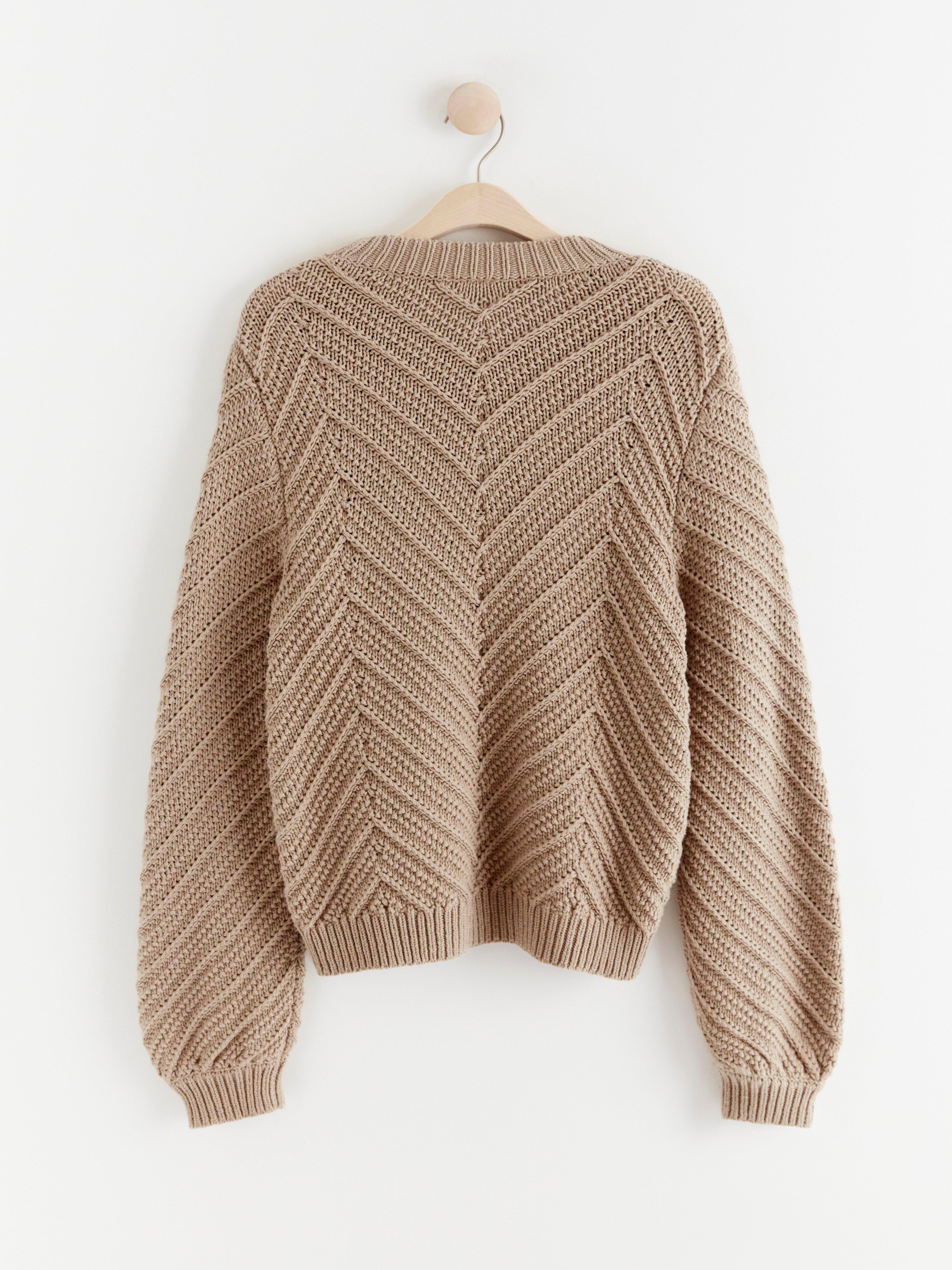 Sweater - Womens Wear - Beige