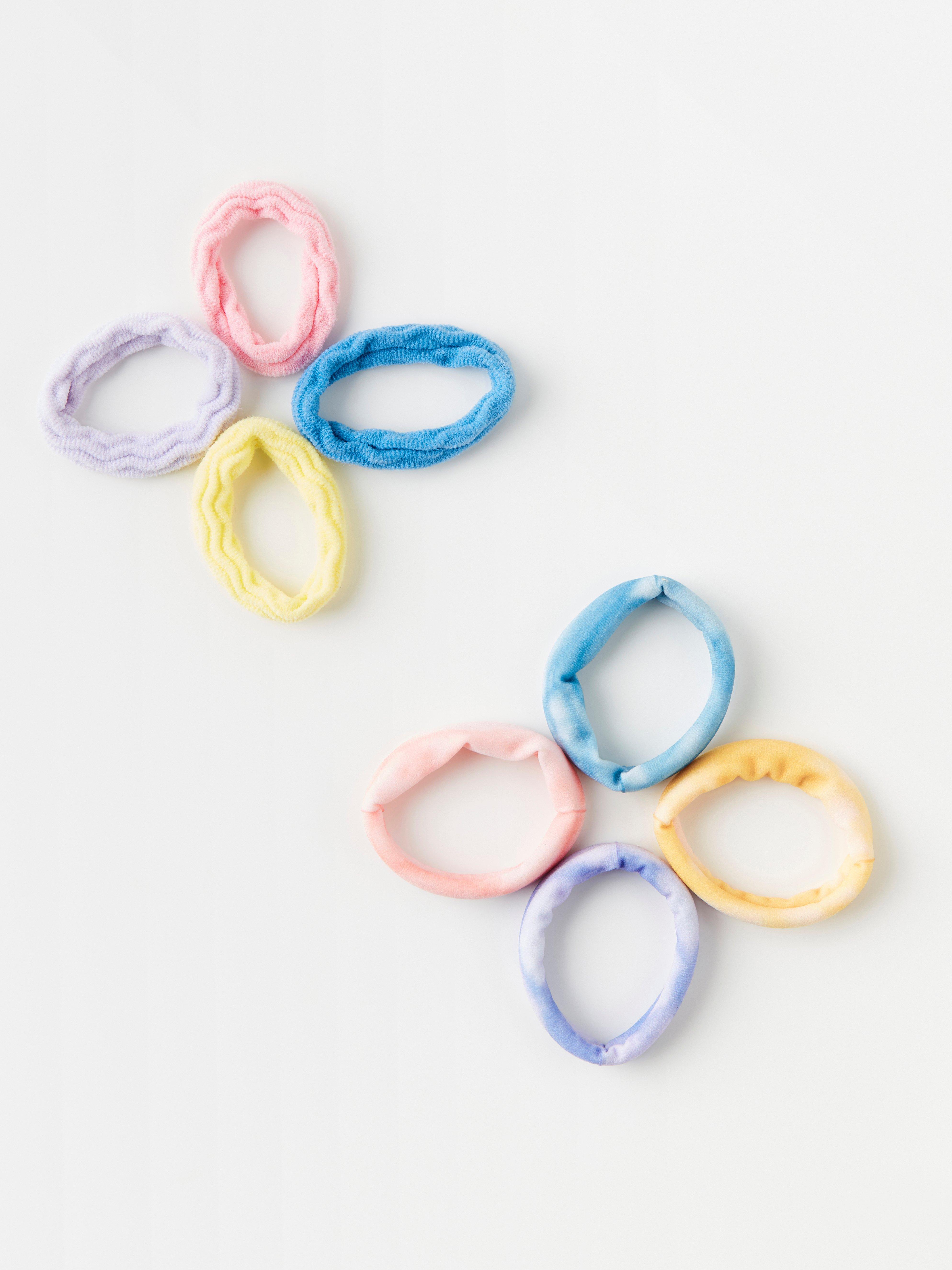 8-pack small hair elastics