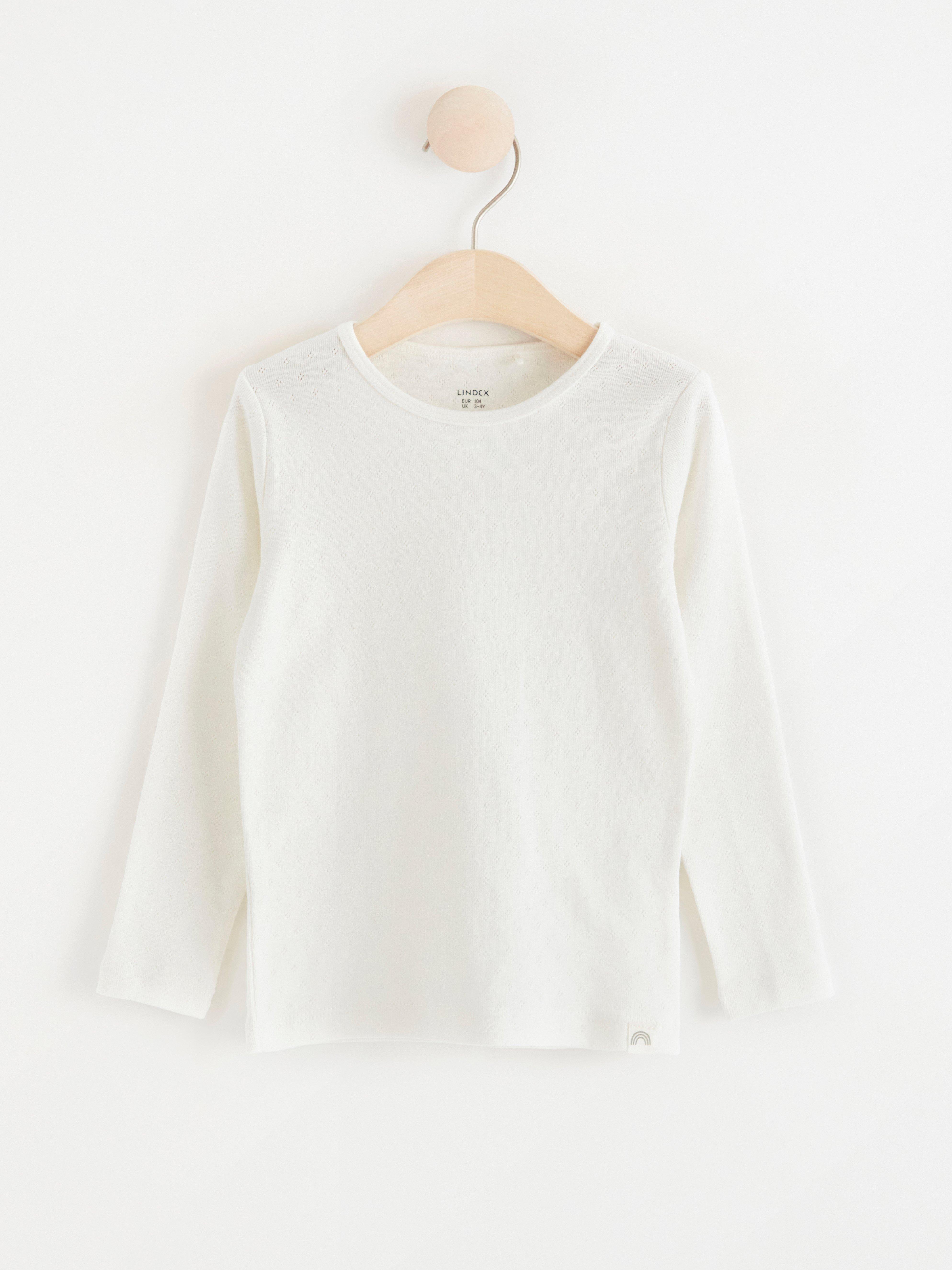 Top - Kids Wear - White