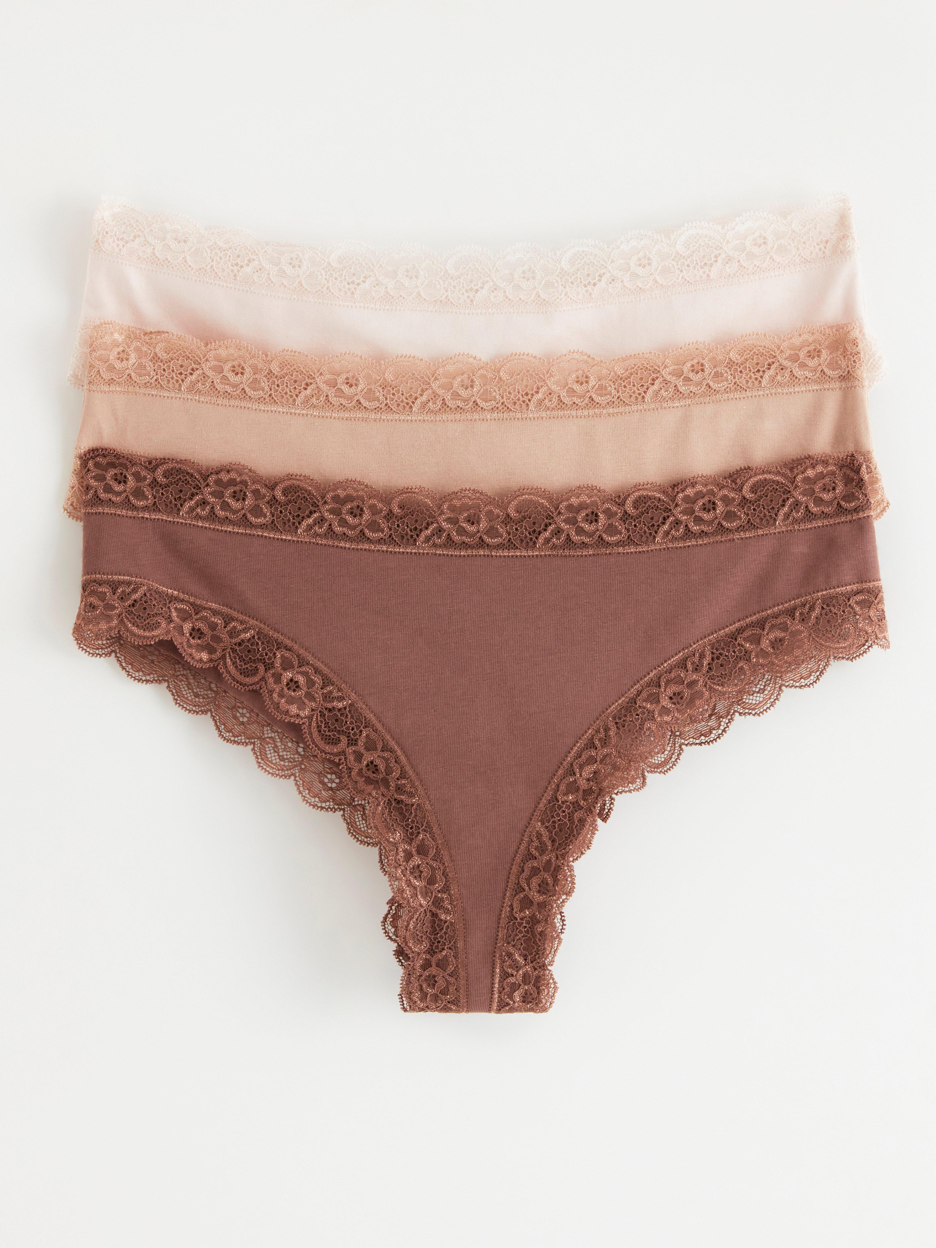 3-pack brazilian trosa regular waist