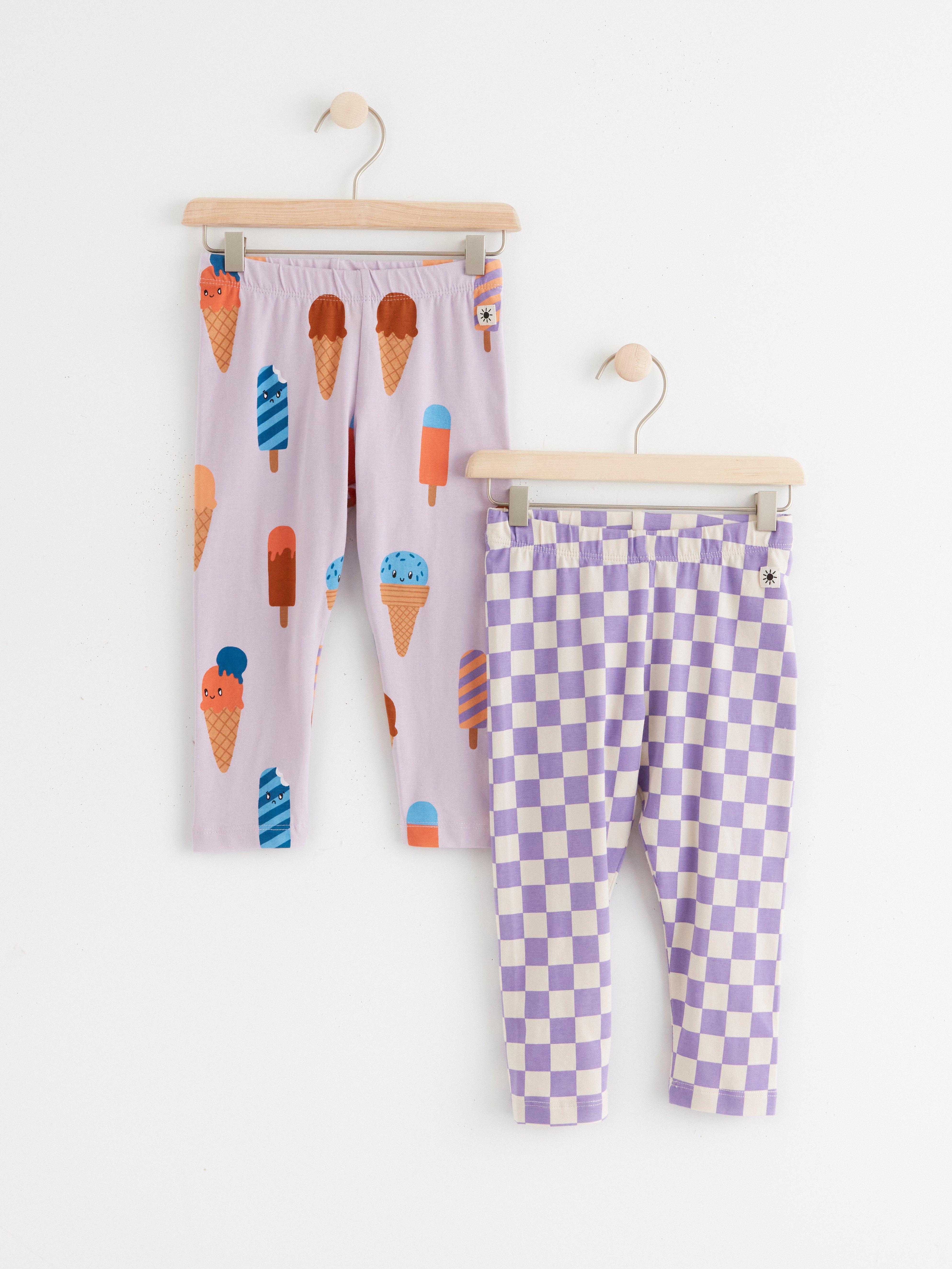 Leggings - Barn - Lilla