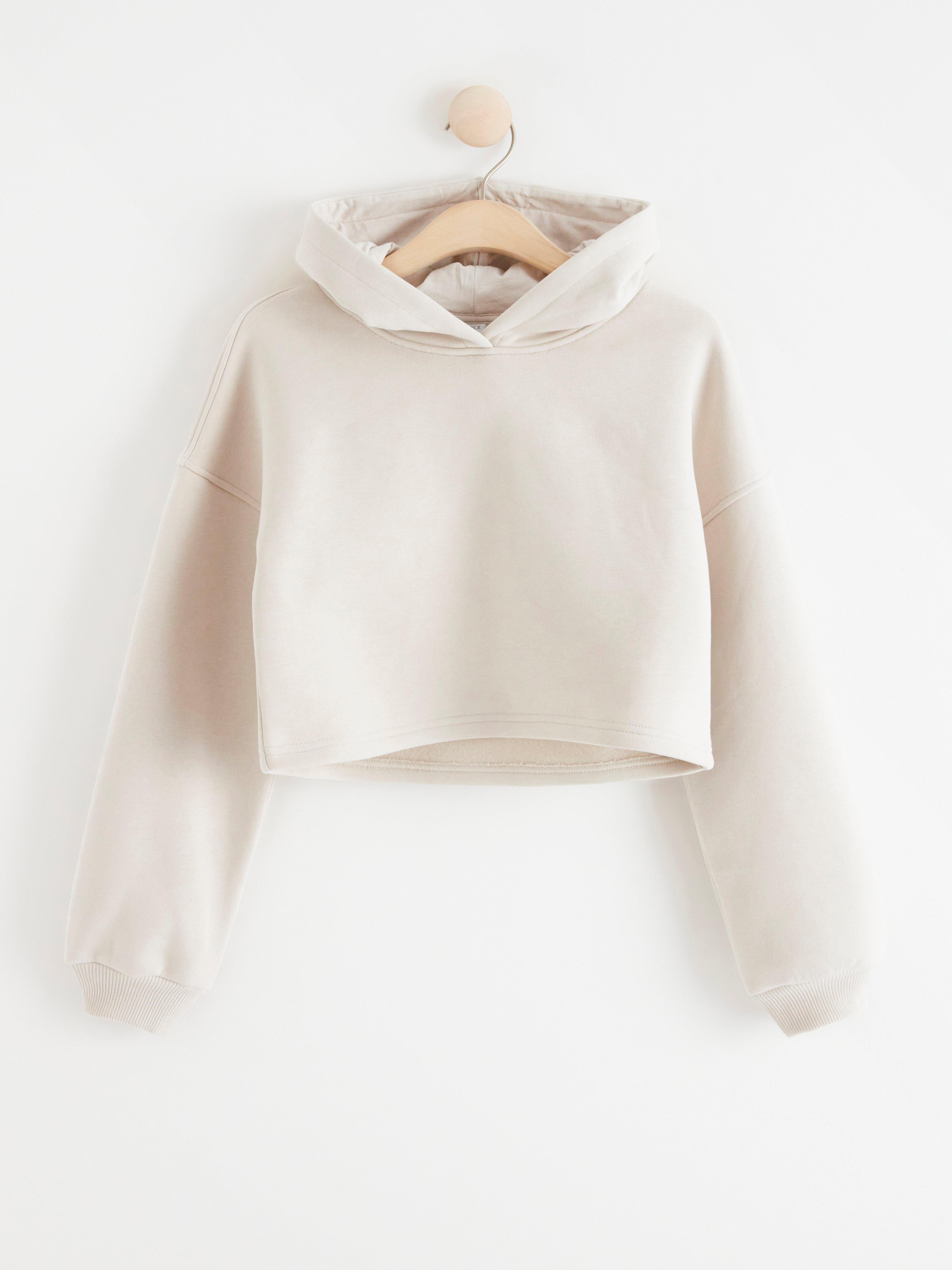 Hooded Sweatshirt - Kids Wear - Beige
