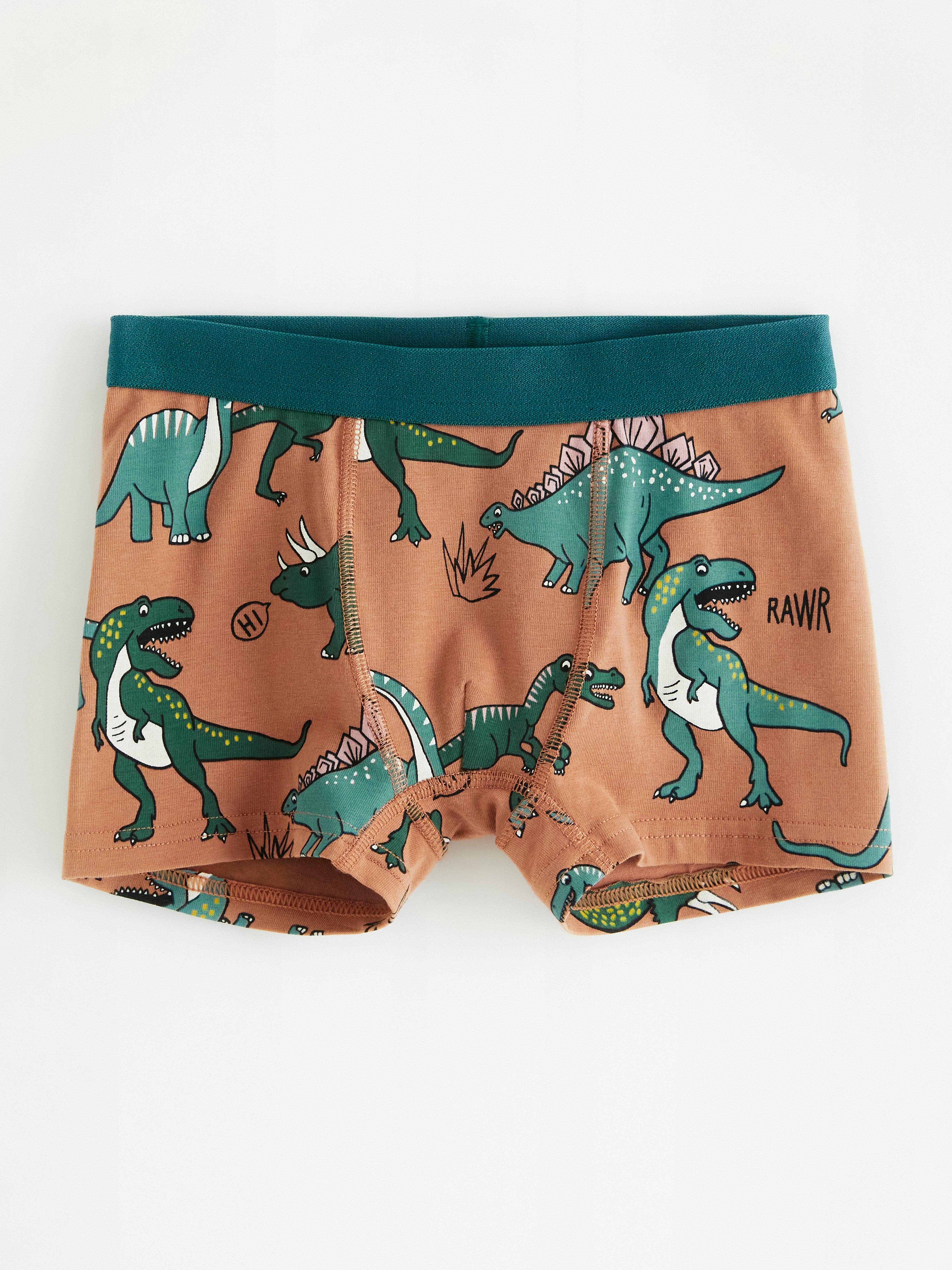 Boxershorts med dinosaurier