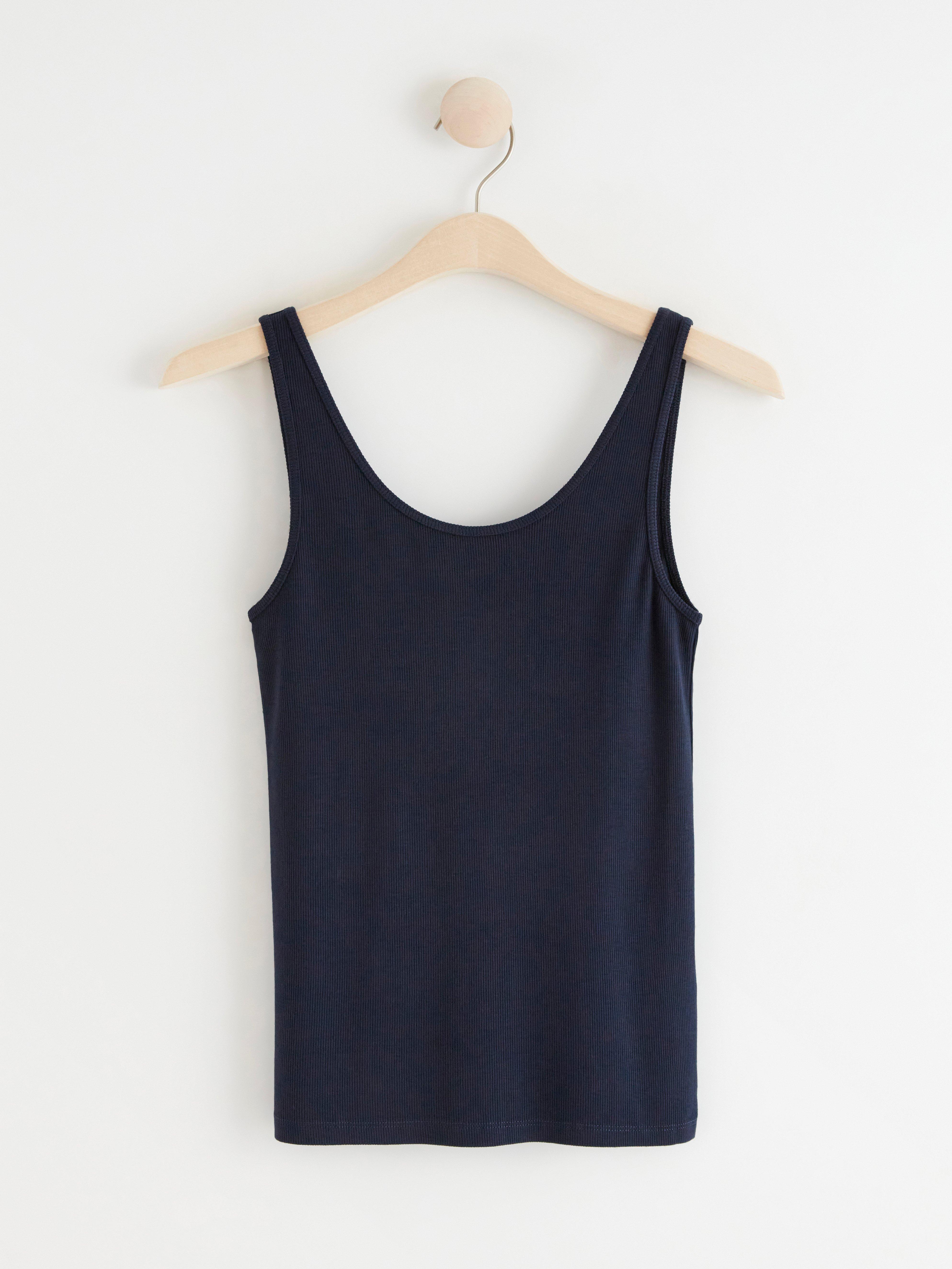 Singlet - Dame - Blå