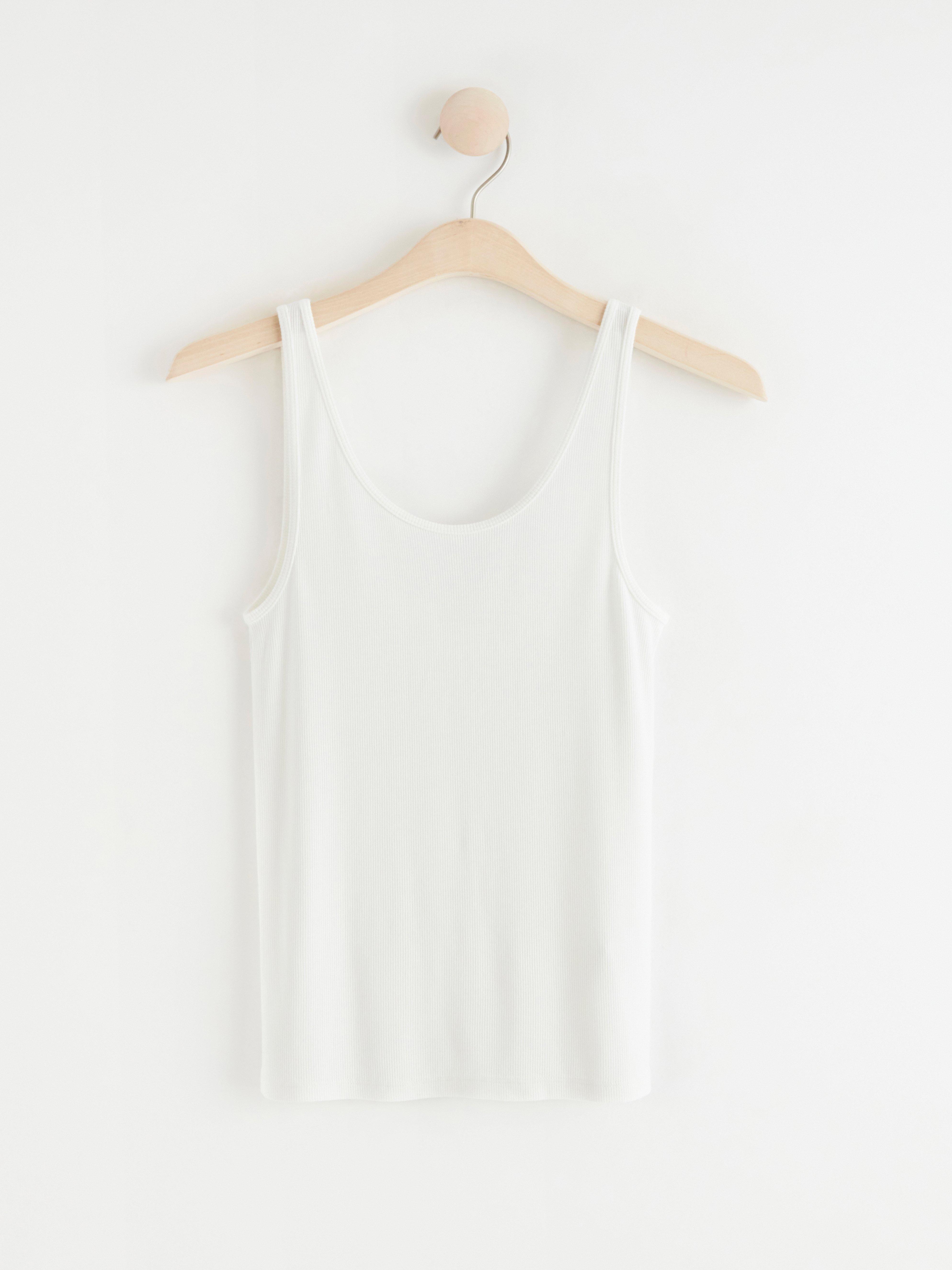 Singlet - Dame - Hvit