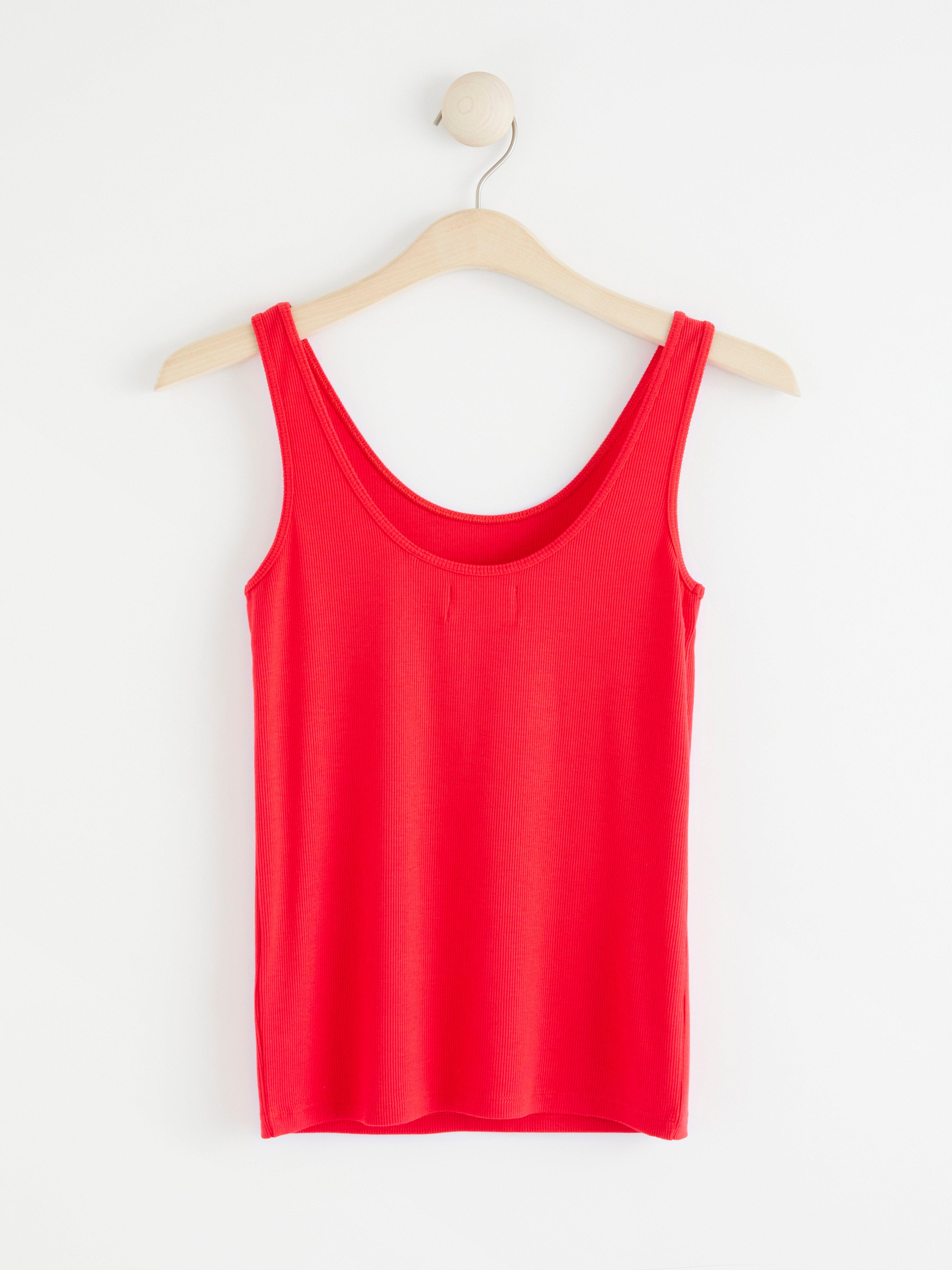 Singlet - Womens Wear - Red