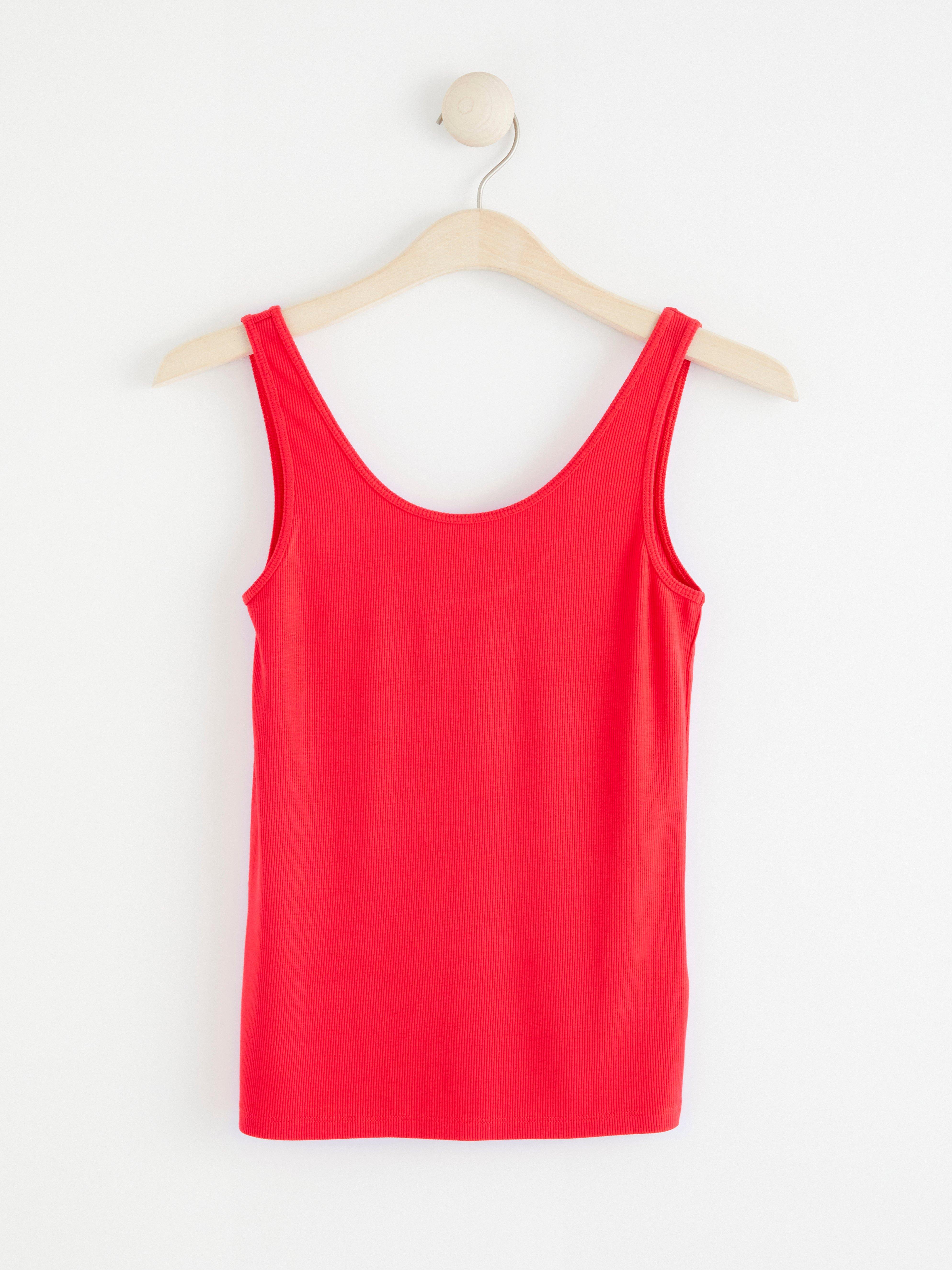 Singlet - Womens Wear - Red