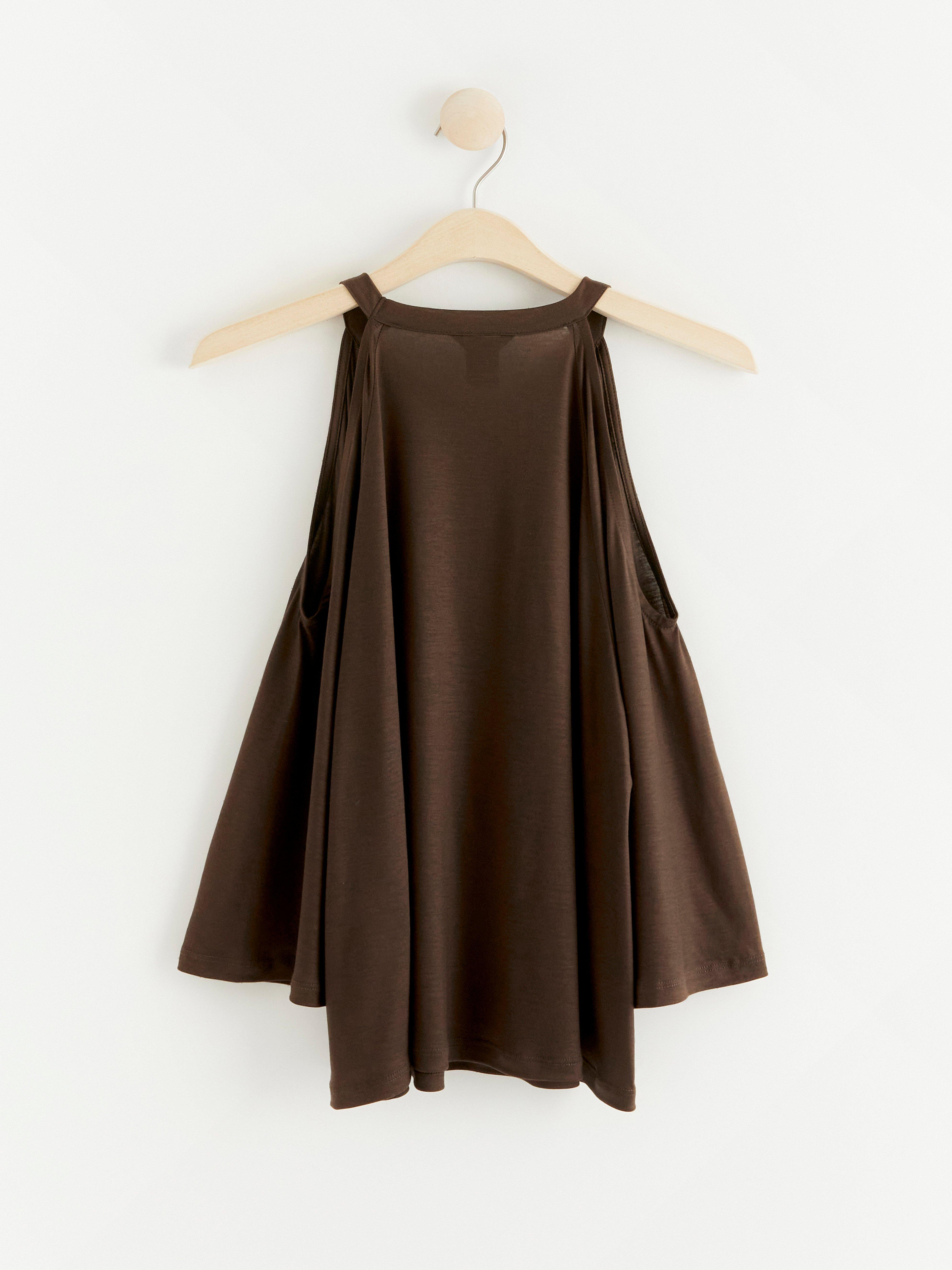 Topp - Dame - Brun