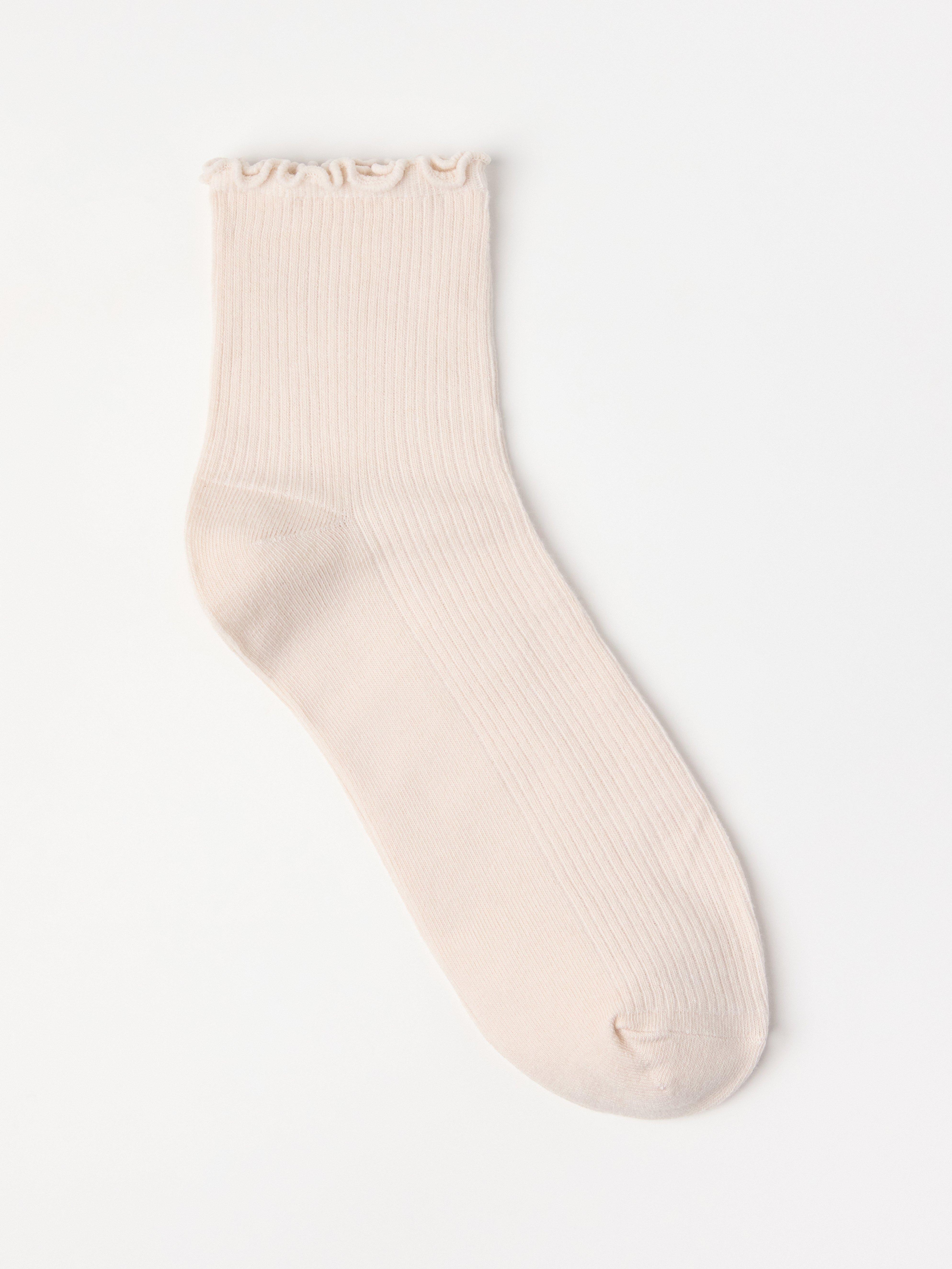 High ankle sock - Lingerie - Beige