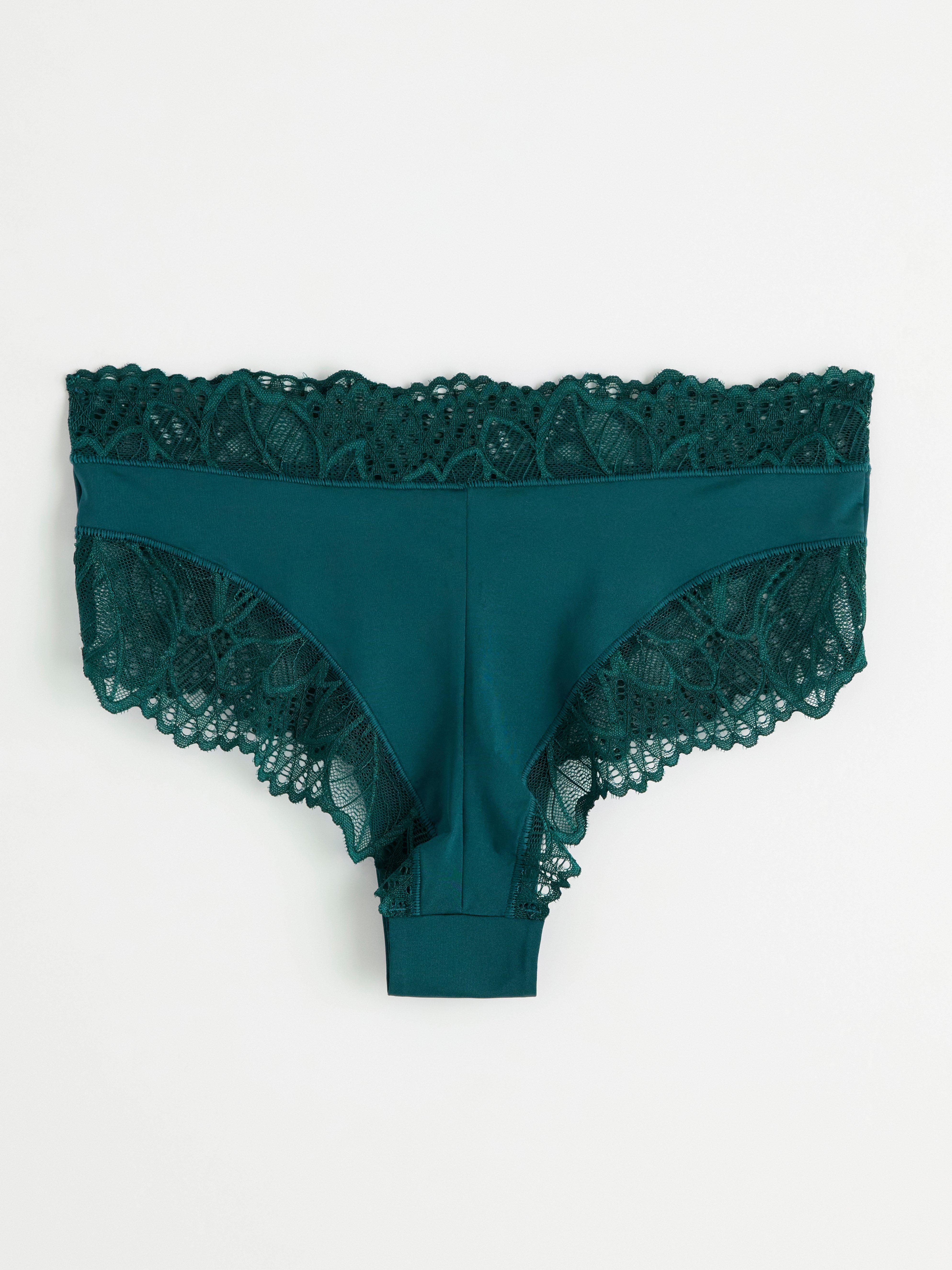 Brazilian Midi - Lingerie - Turquoise