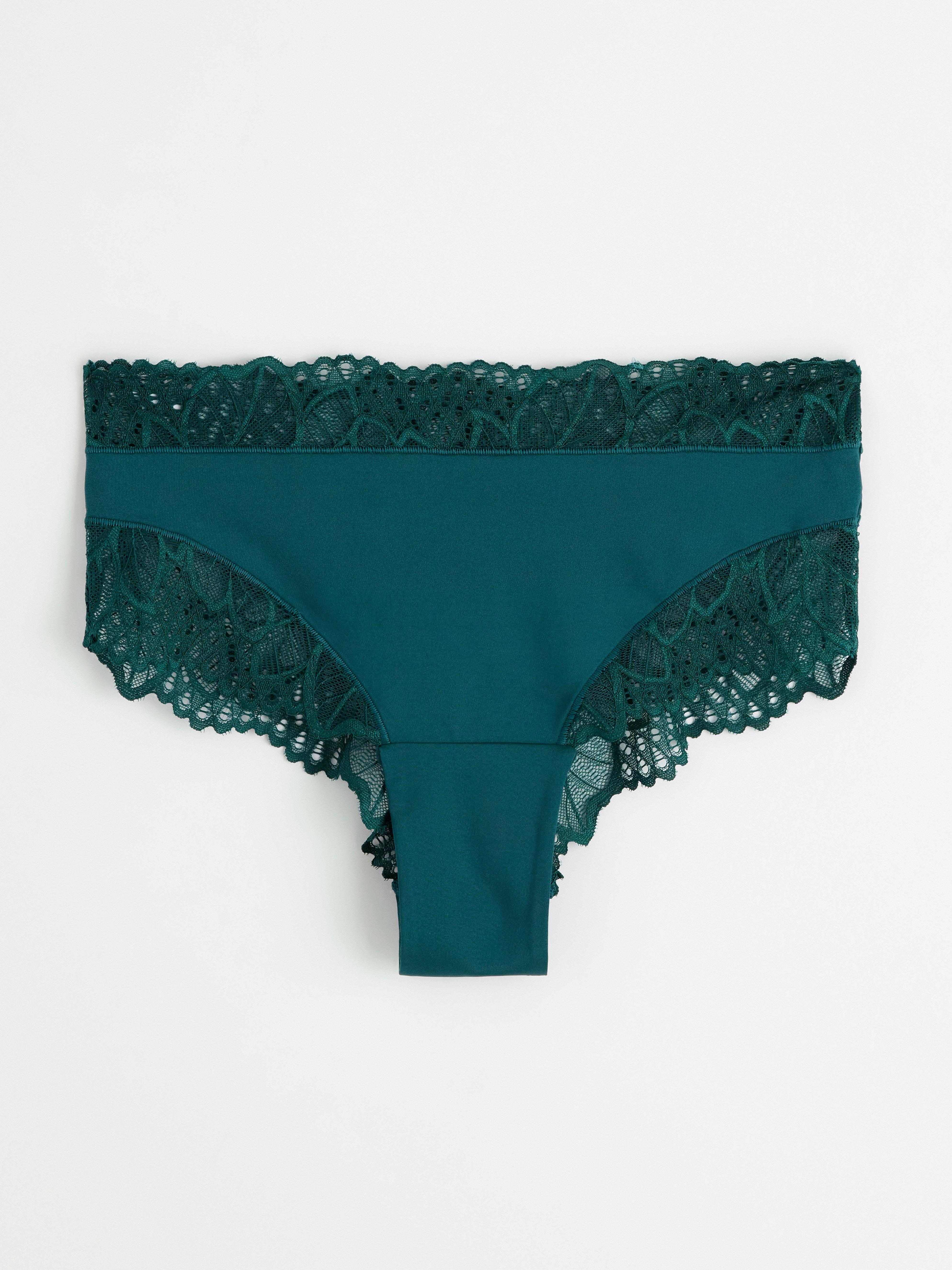 Brazilian Midi - Lingerie - Turquoise