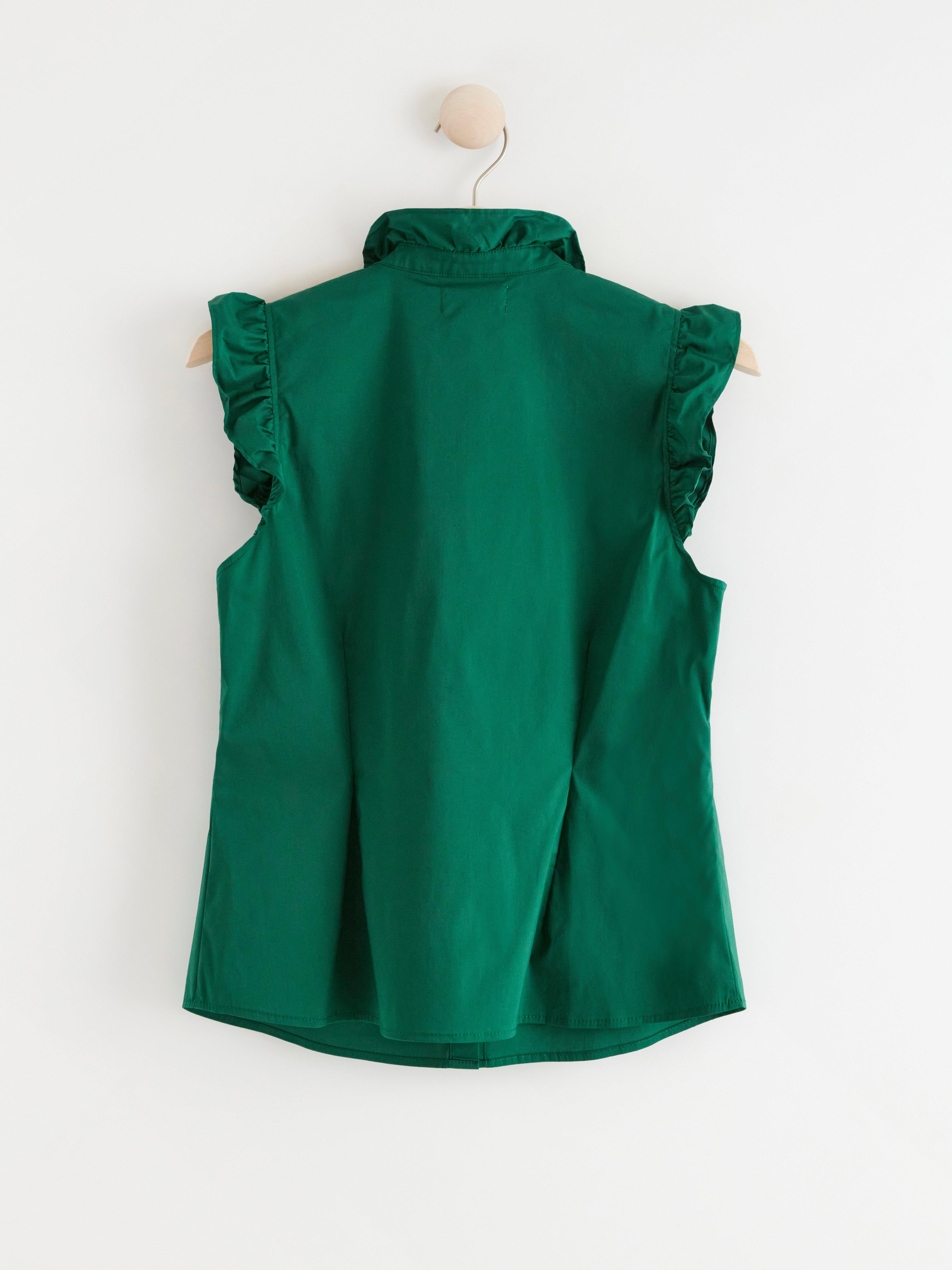 Bluse - Dame - Grønn
