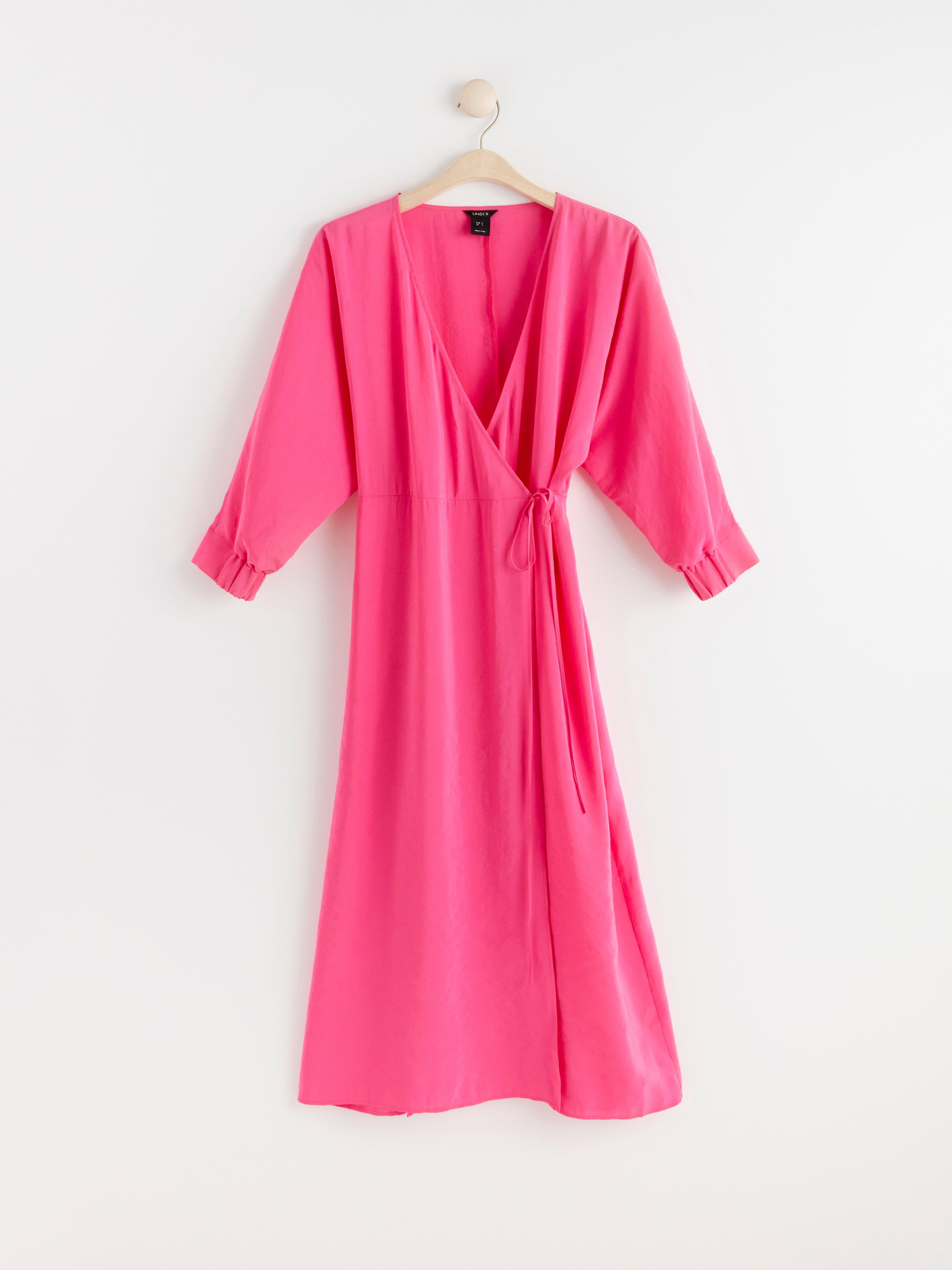 Wrap Dress - Womens Wear - Pink