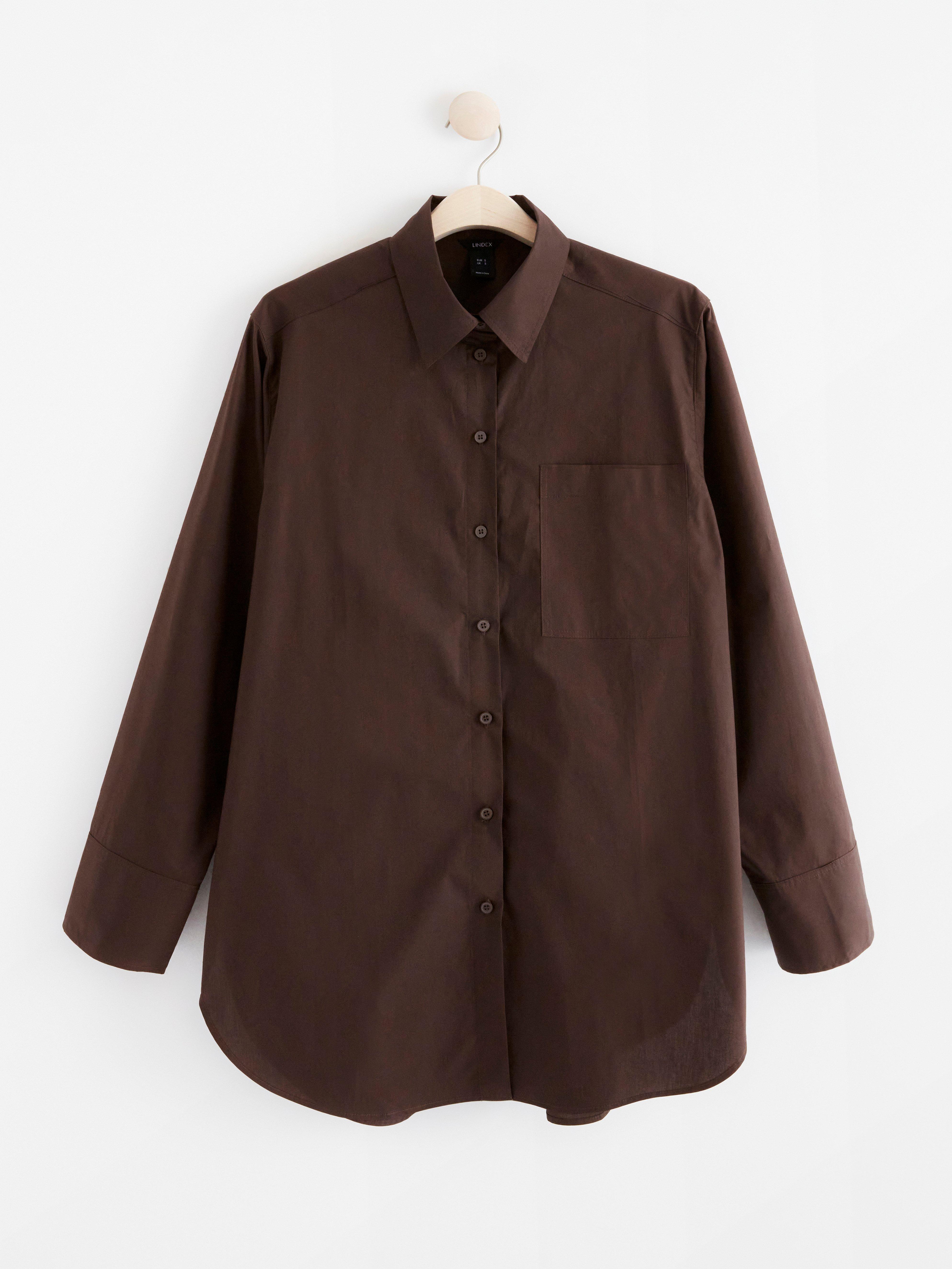 Shirt - Womens Wear - Brown