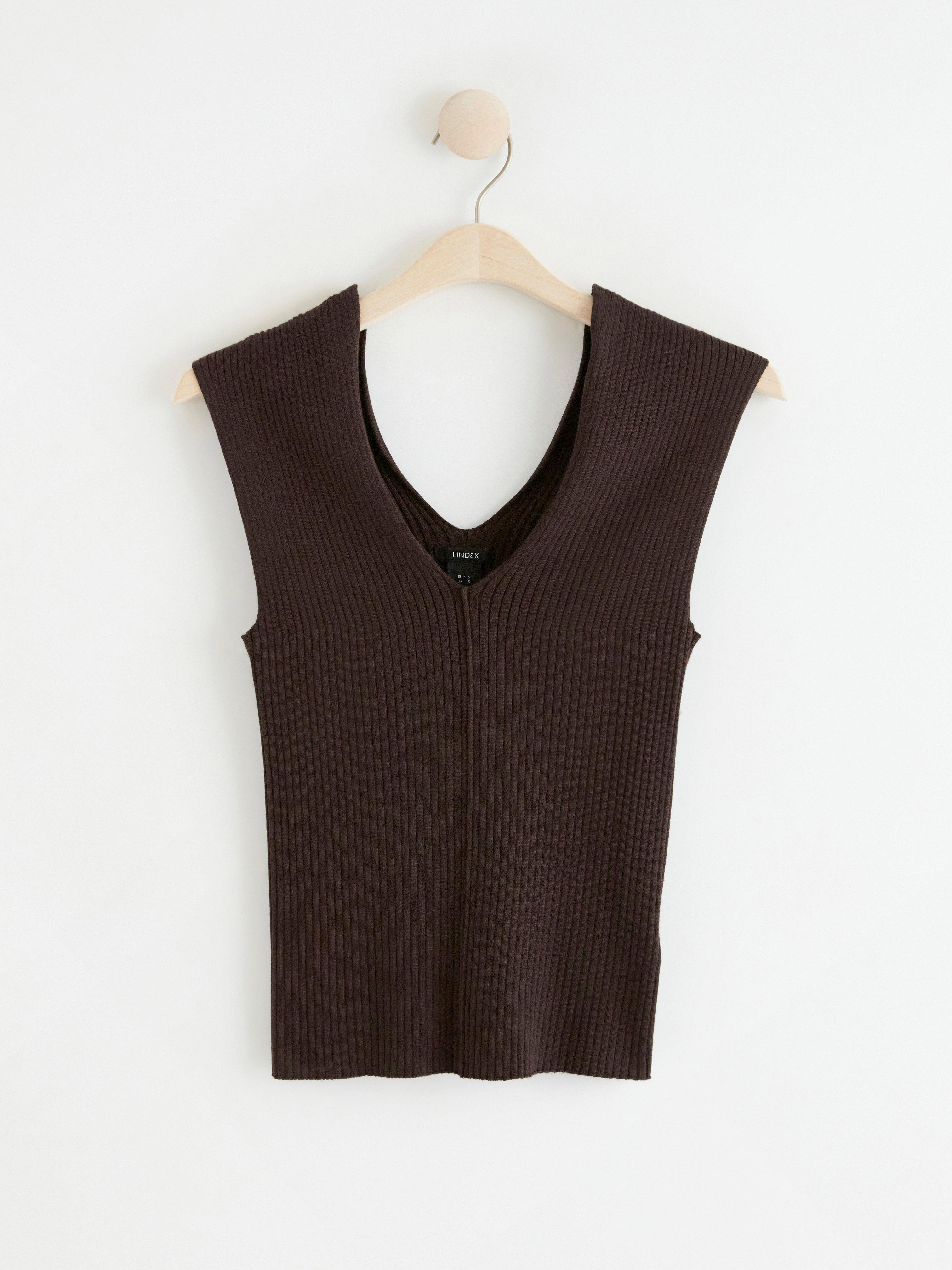 Top - Womens Wear - Brown