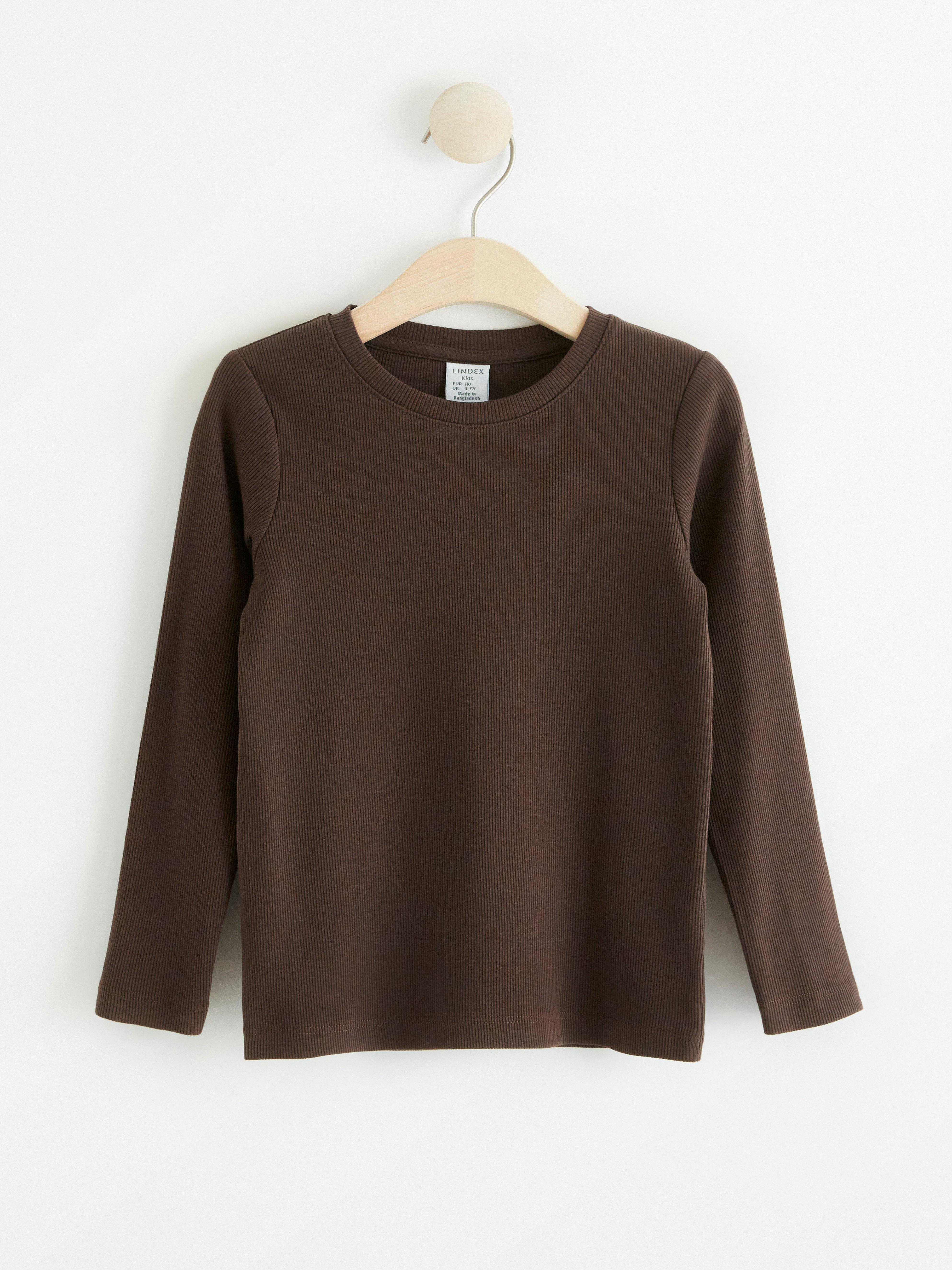 Top - Kids Wear - Brown