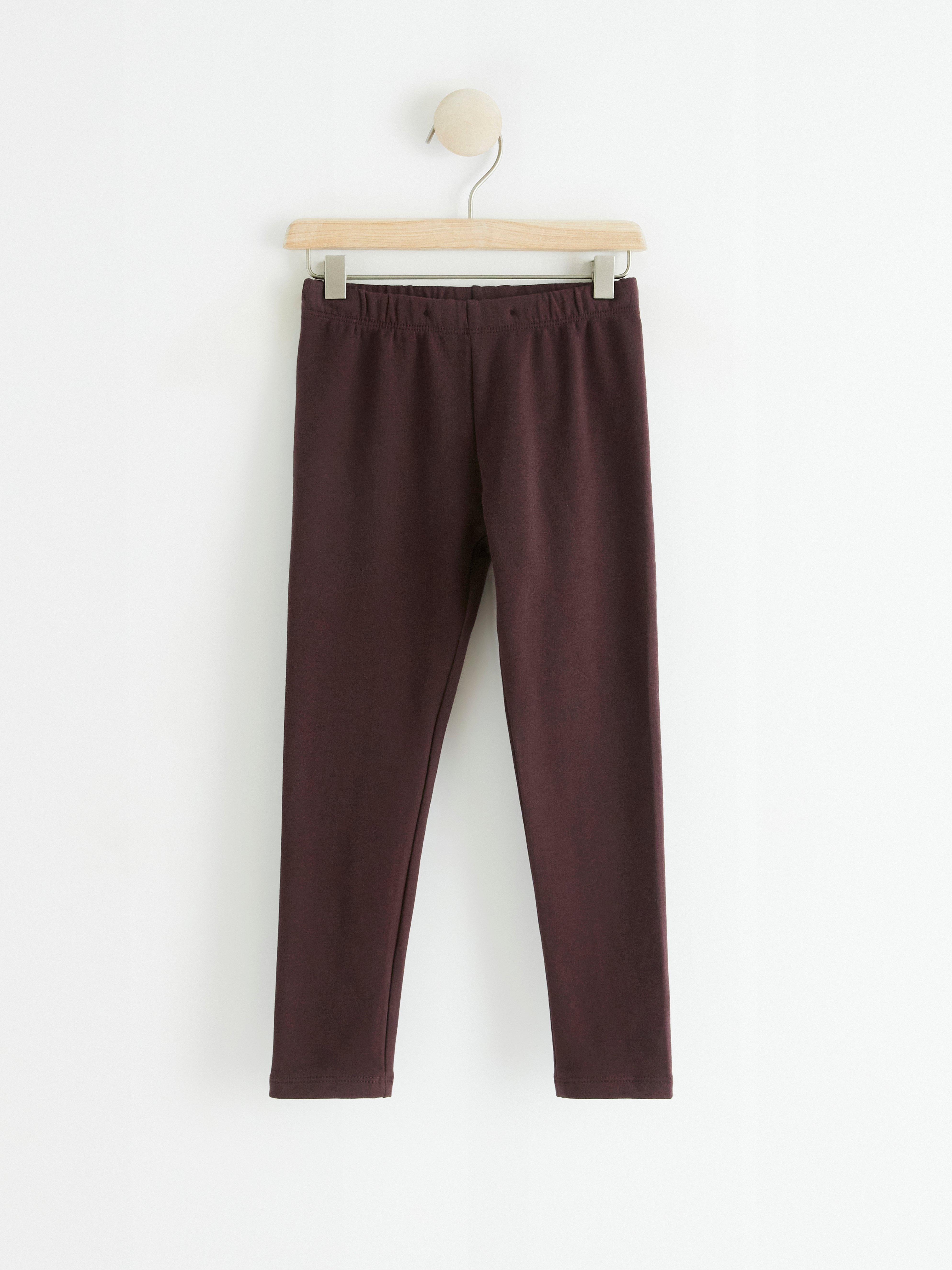 Leggings - Barn - Rød