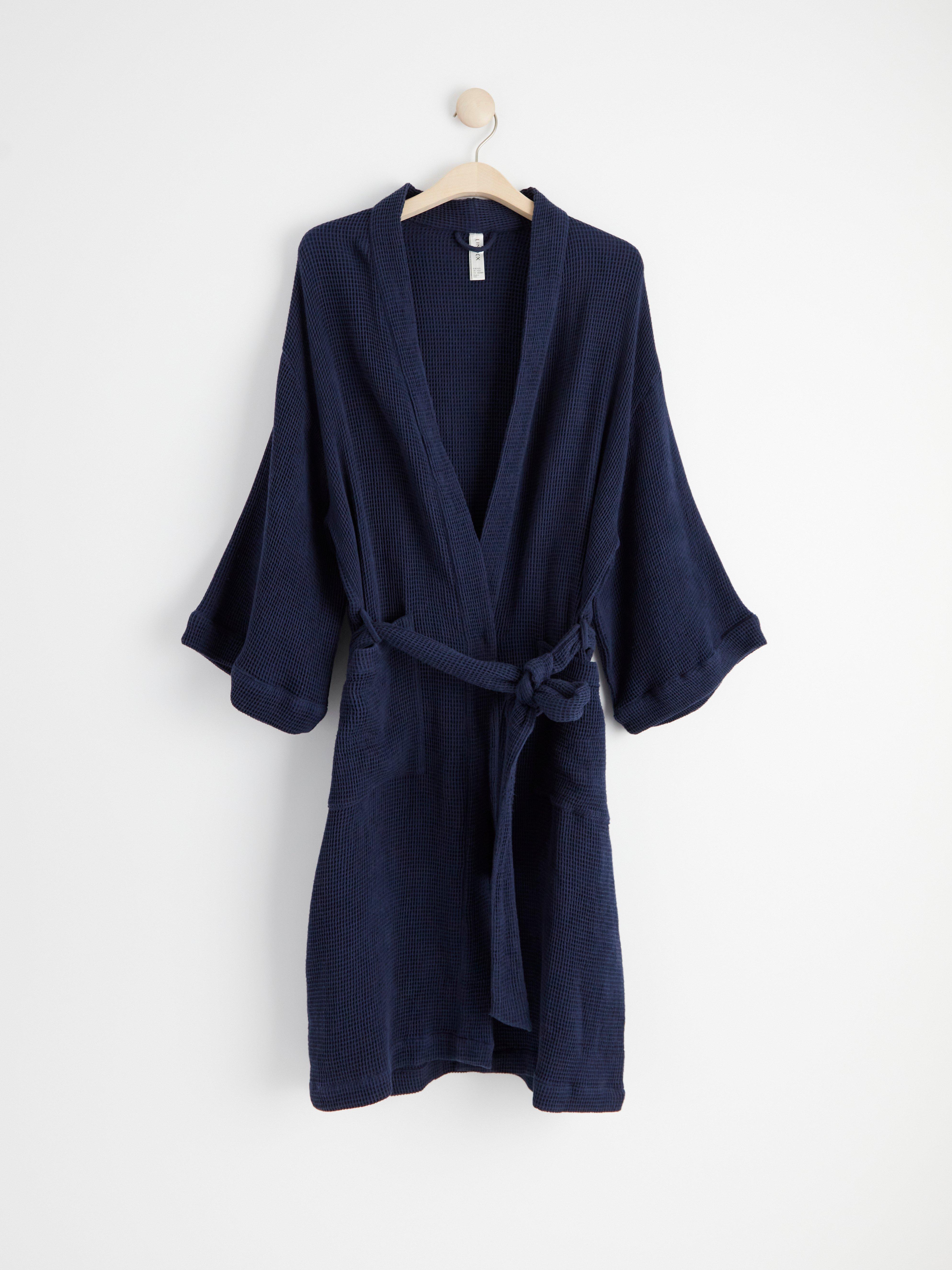 Morgonrock - Underkläder - Blå