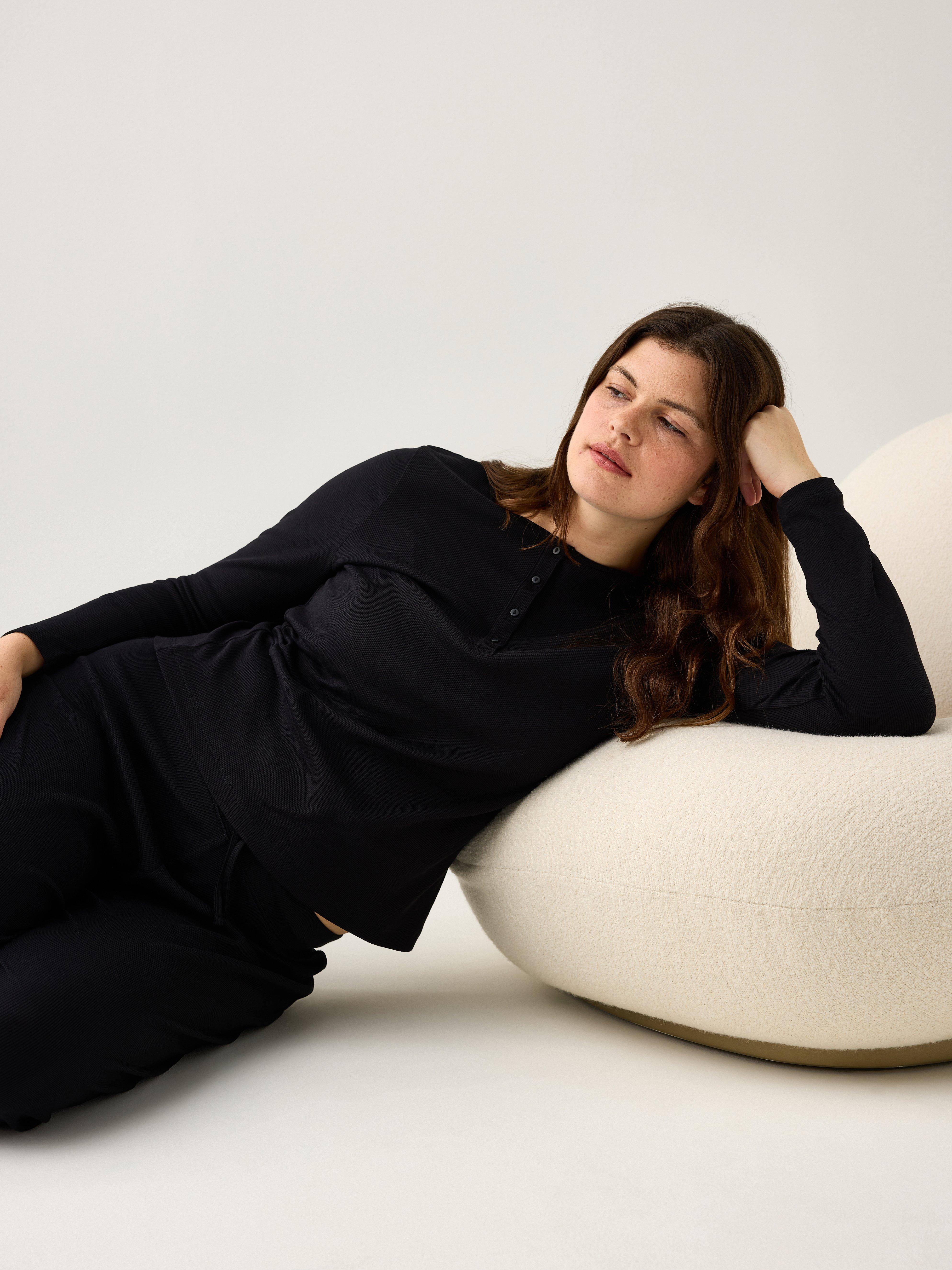 Pyžamový top - Spodní prádlo - Černá