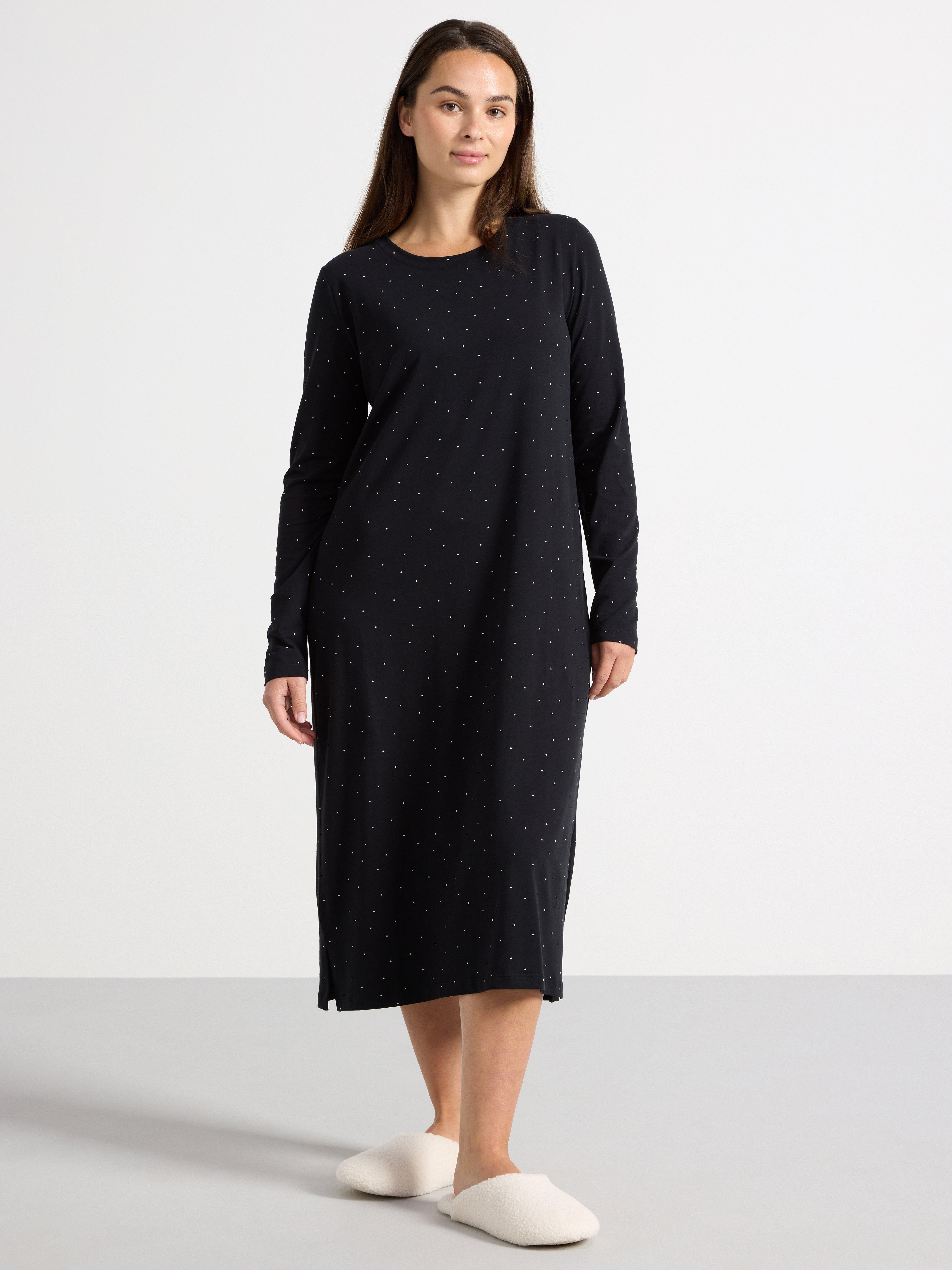 Night Dress - Lingerie - Black