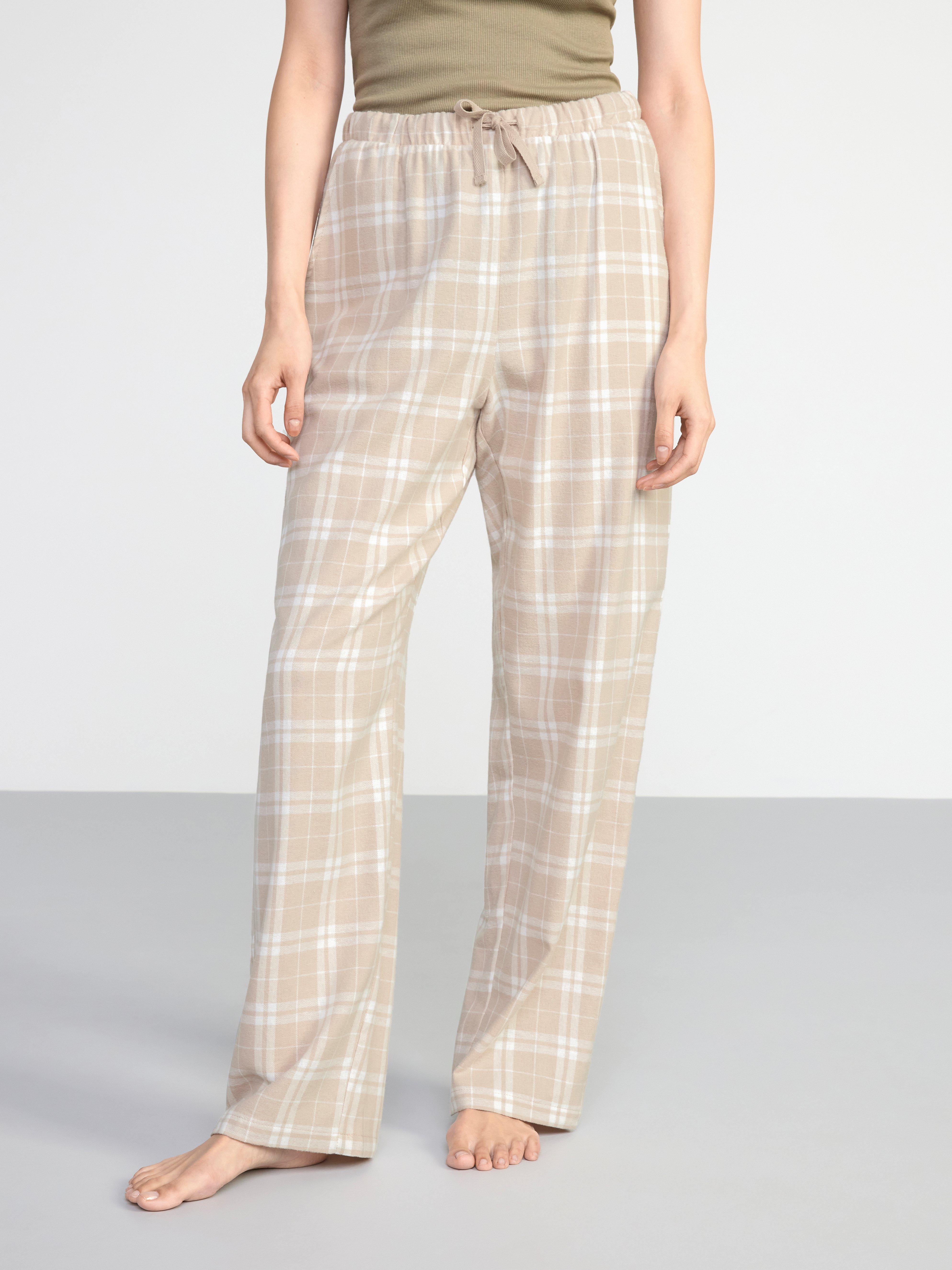 flannel pyjama trousers