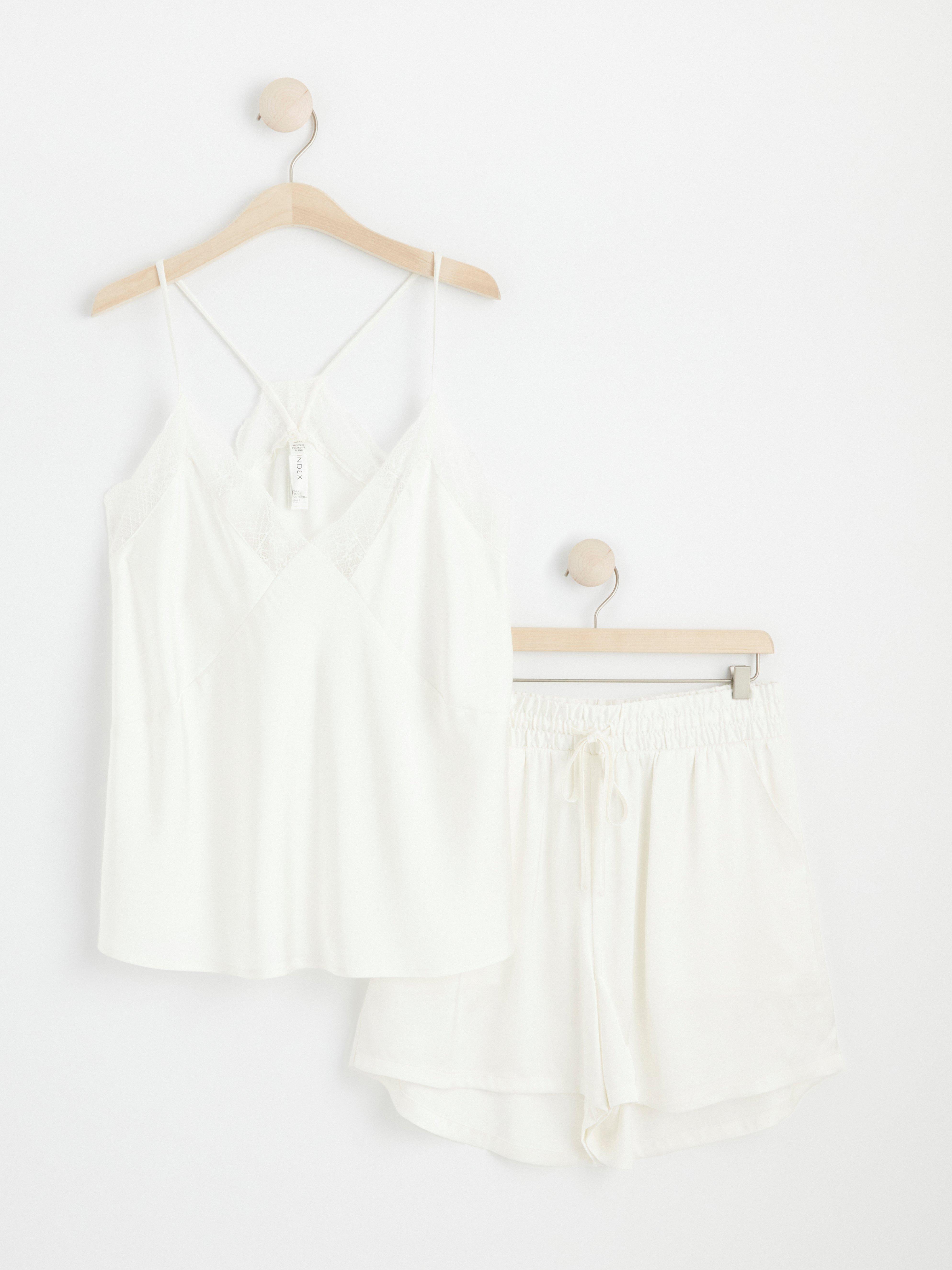 Pyjamasset - Underkläder - Vit