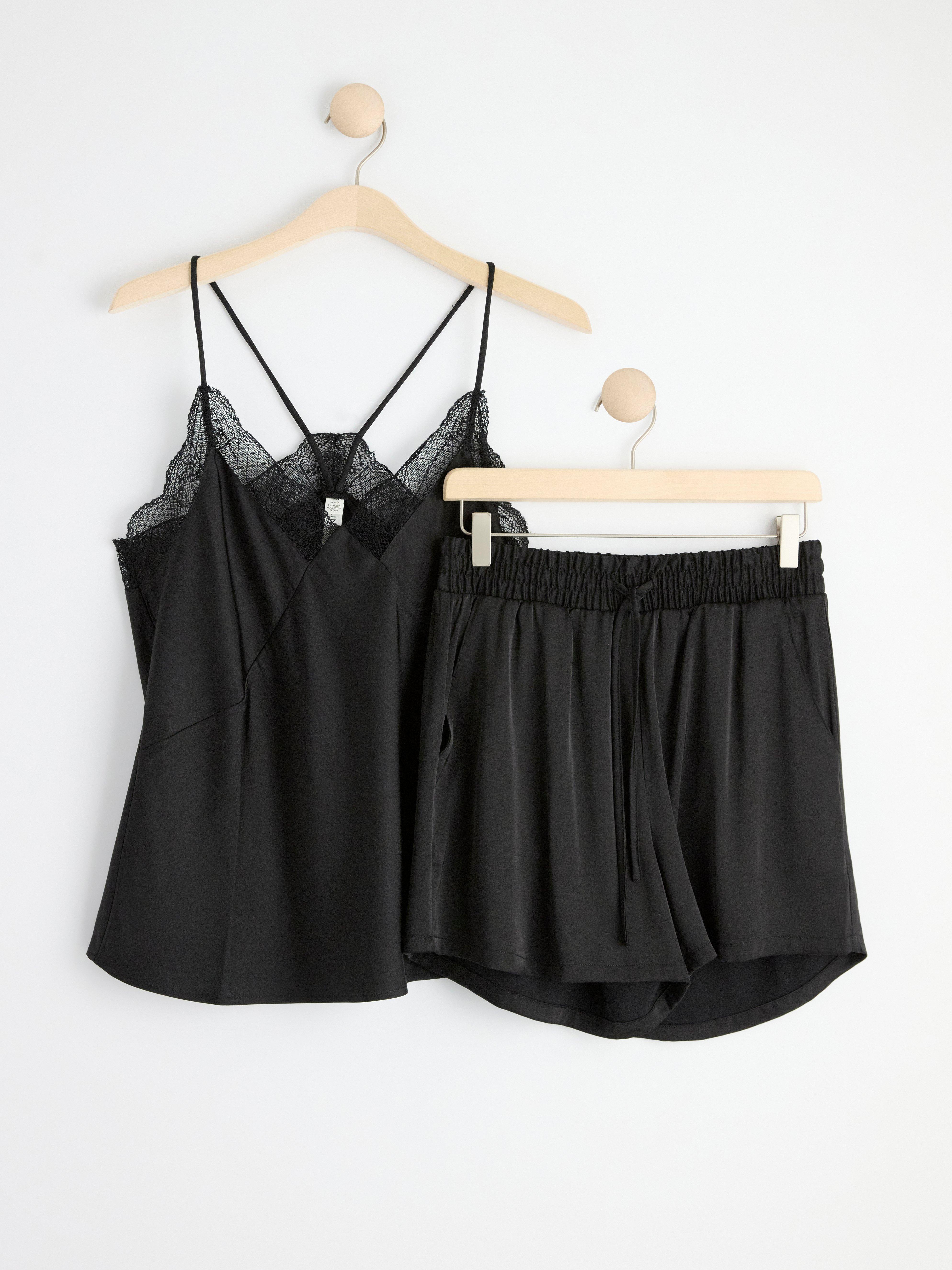 Pyjama Set - Lingerie - Black