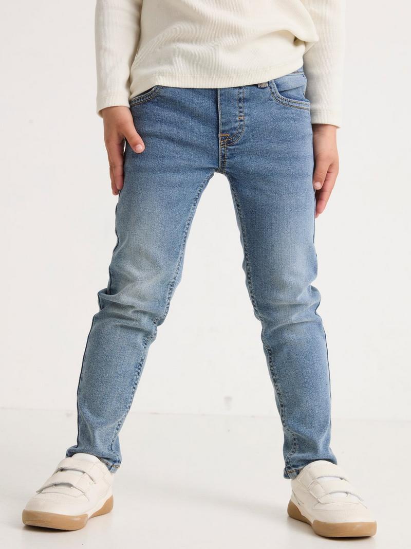 SAM Slim regular waist super stretch pull-up jeans | Lindex Europe