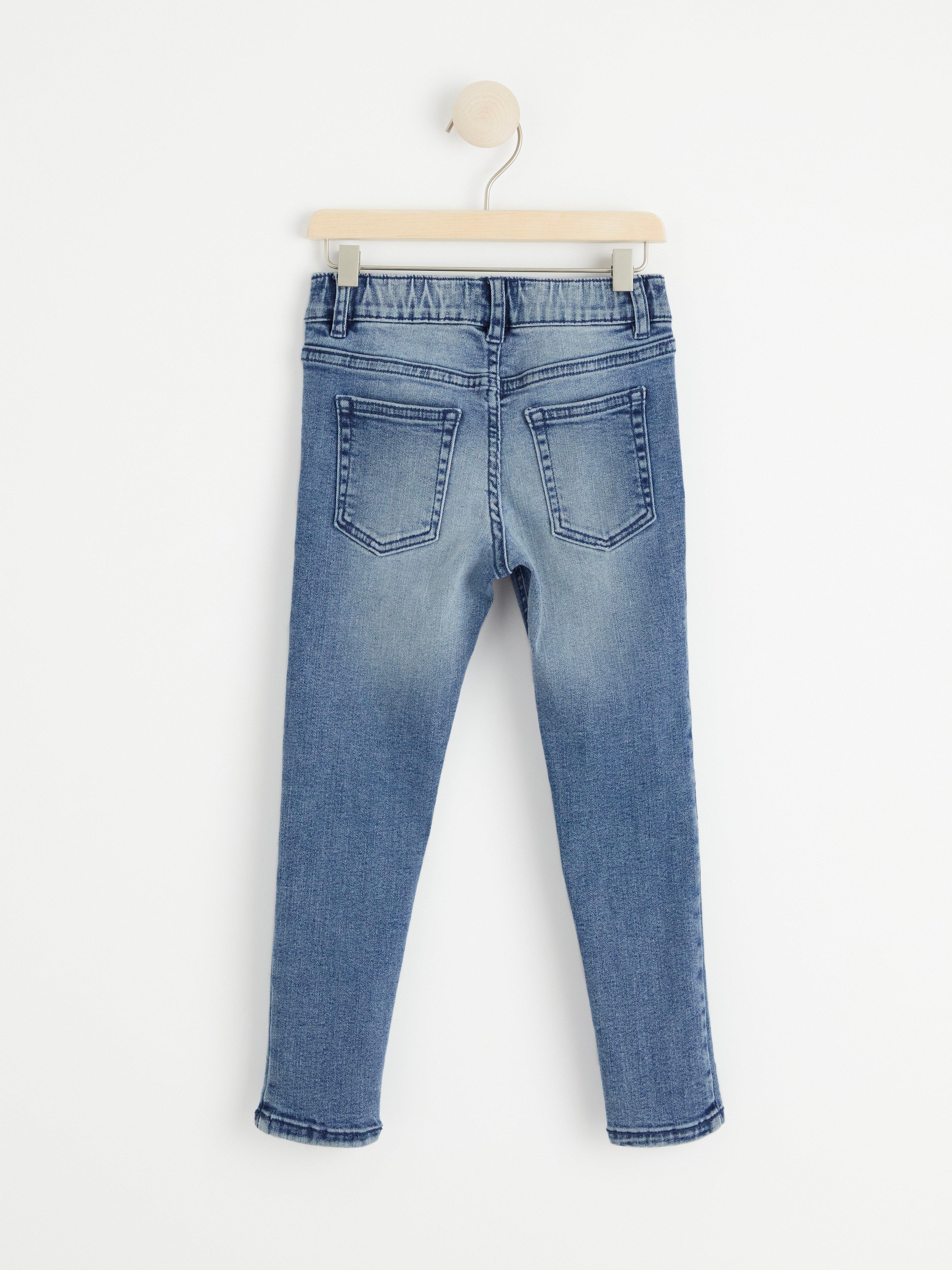 Pull up hot sale denim jeans