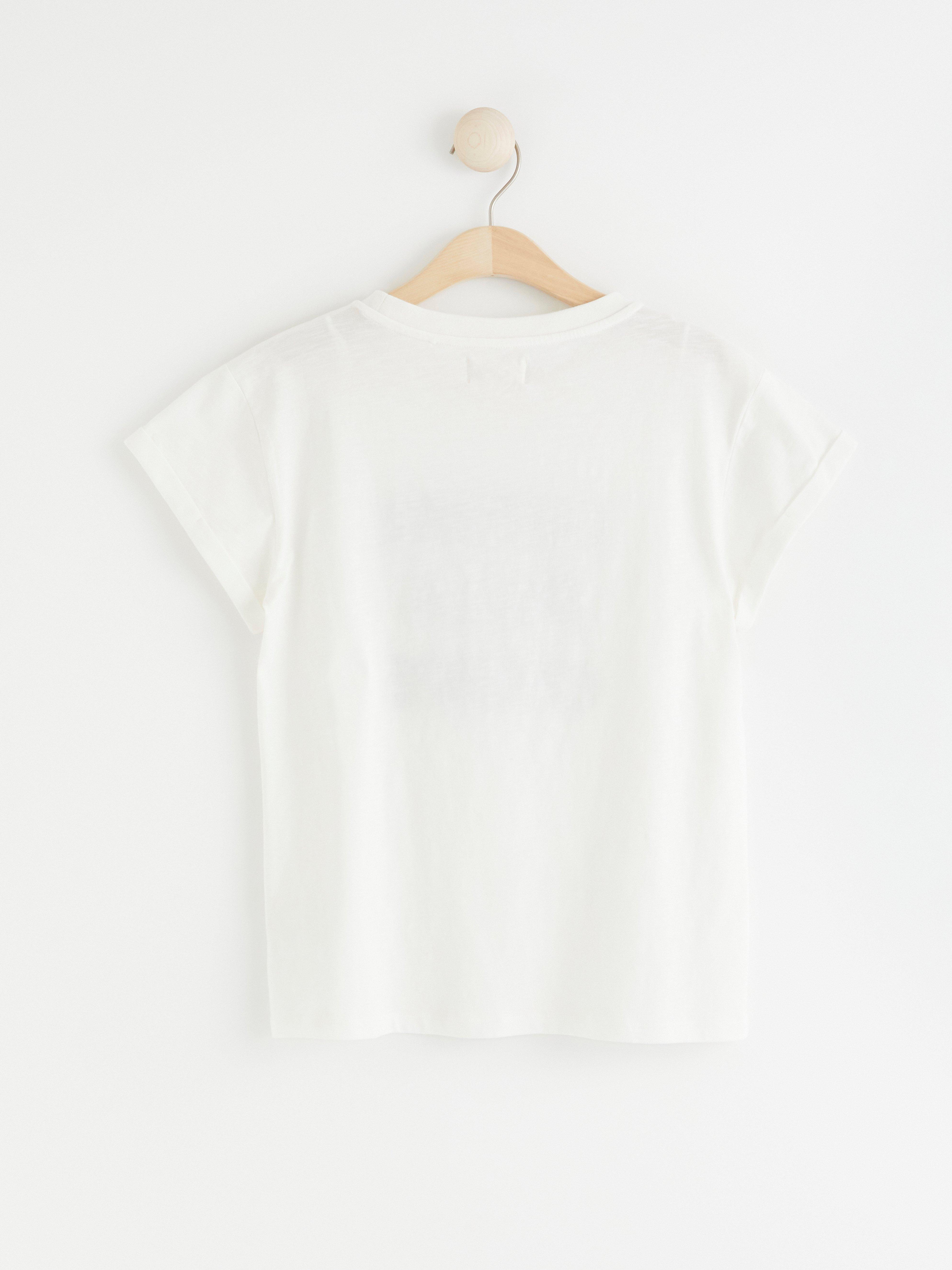 T-shirt - Dame - Hvit