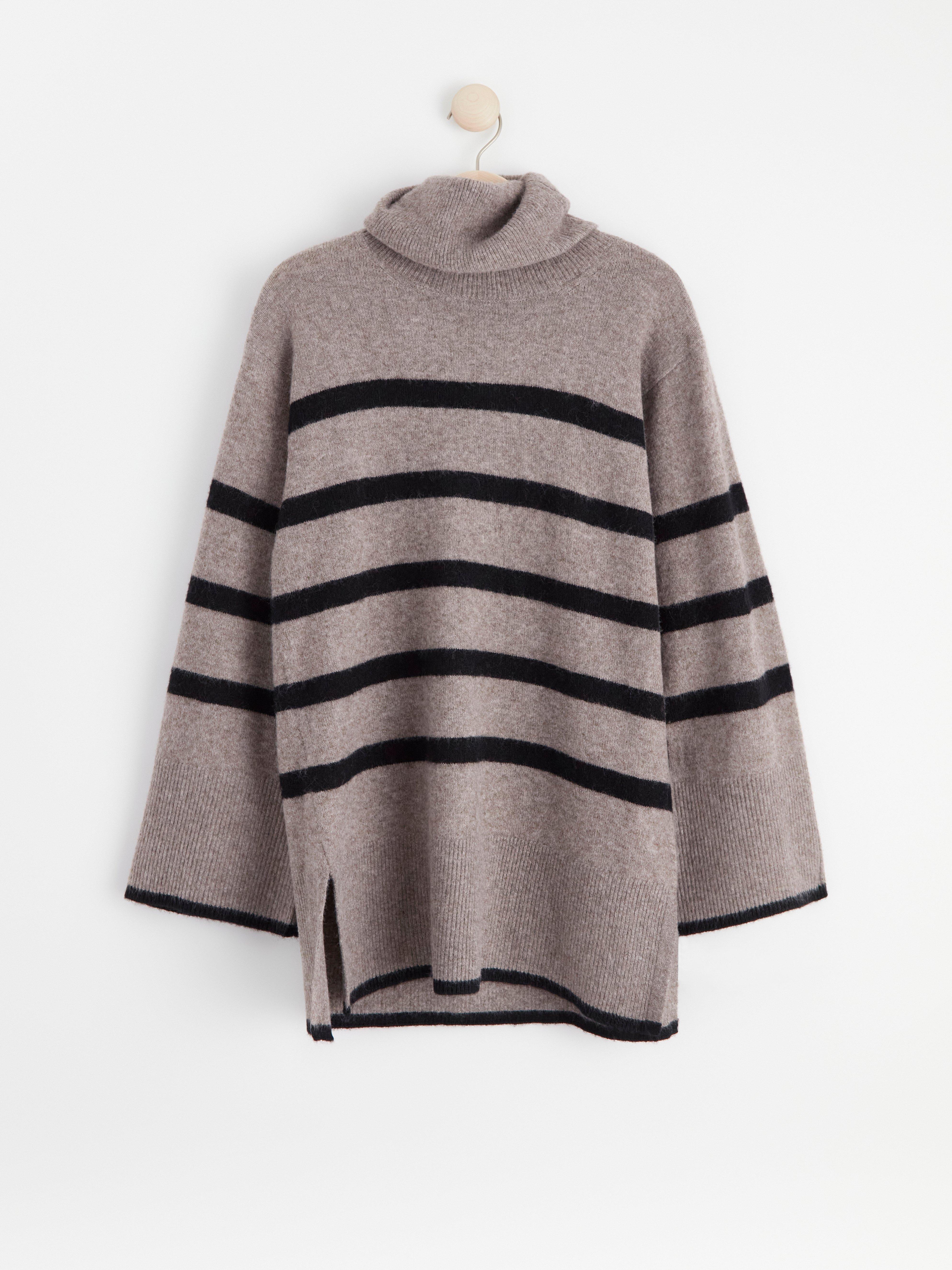 Polotröja - Dam - Brun