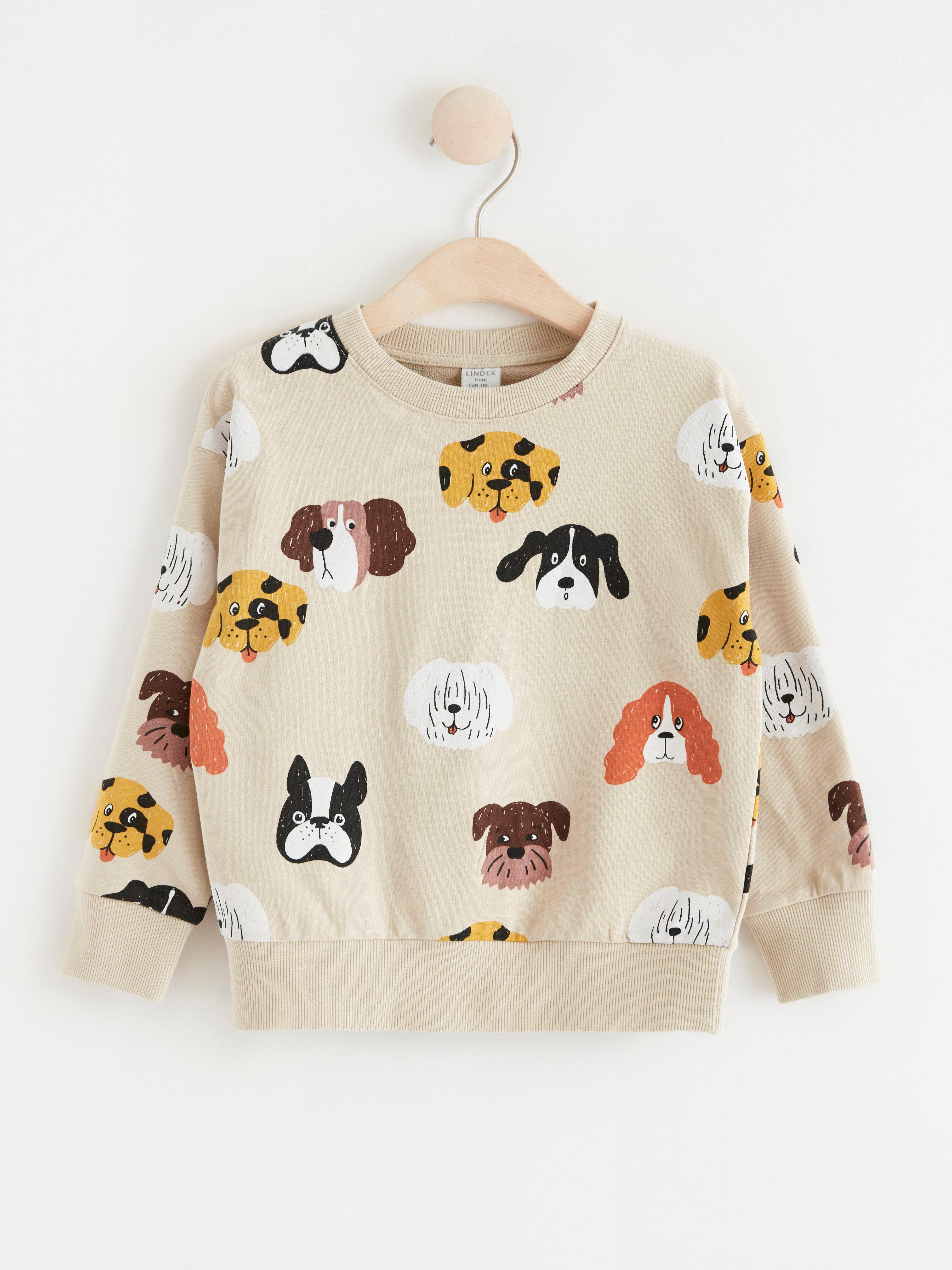 Sweatshirt - Barn - Beige