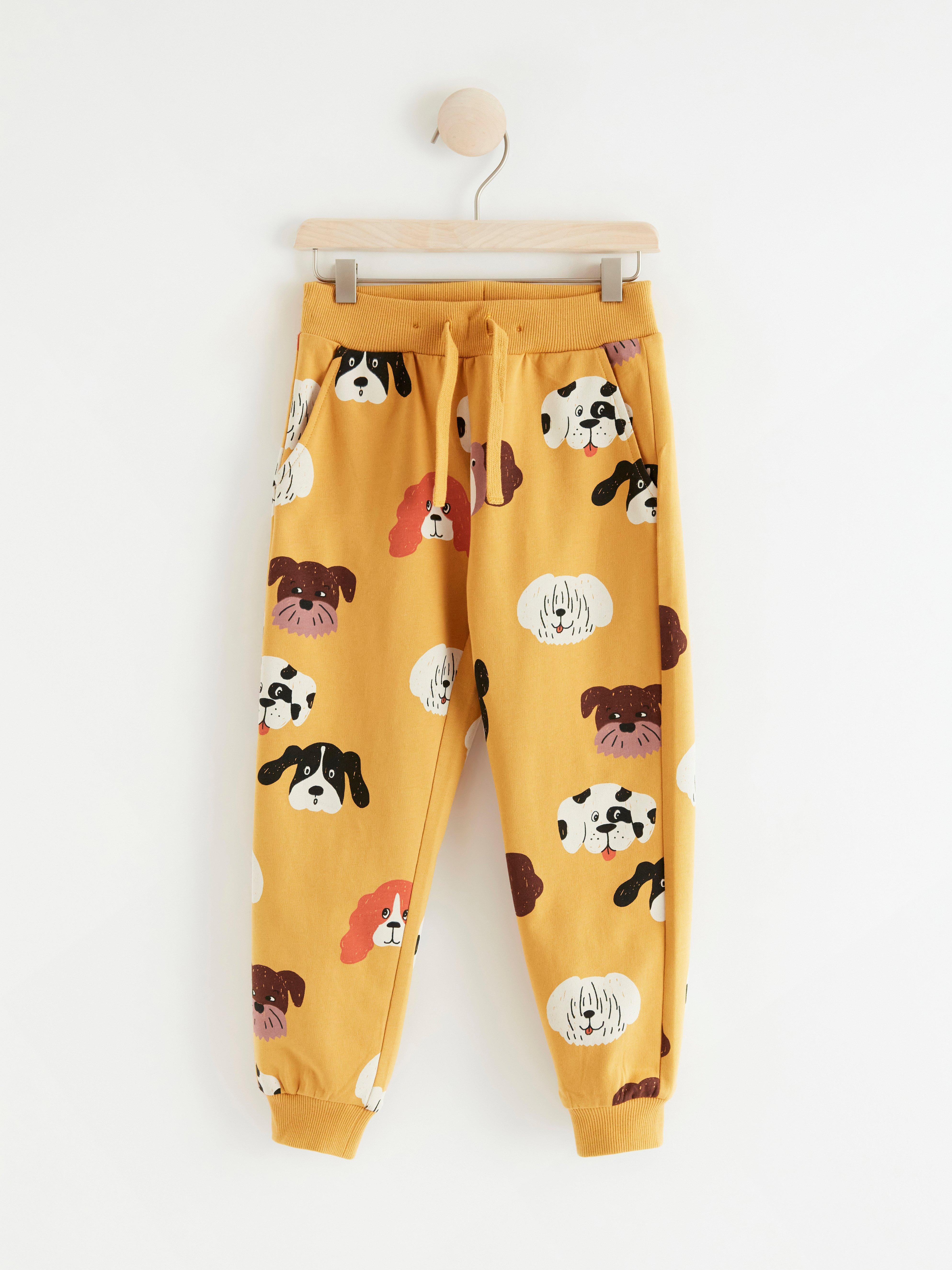Sweatpants - Barn - Gul