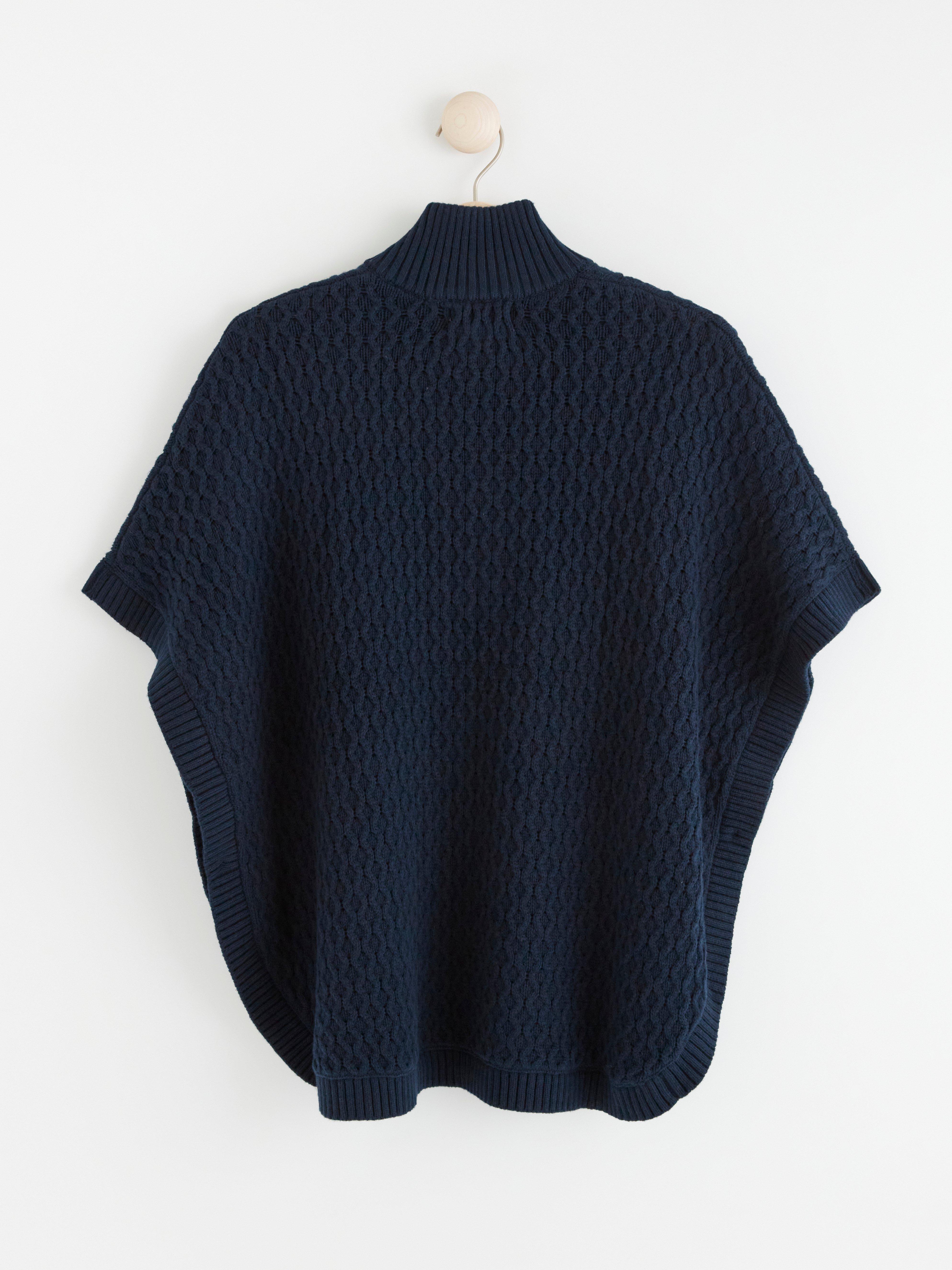 Poncho - Womens Wear - Blue