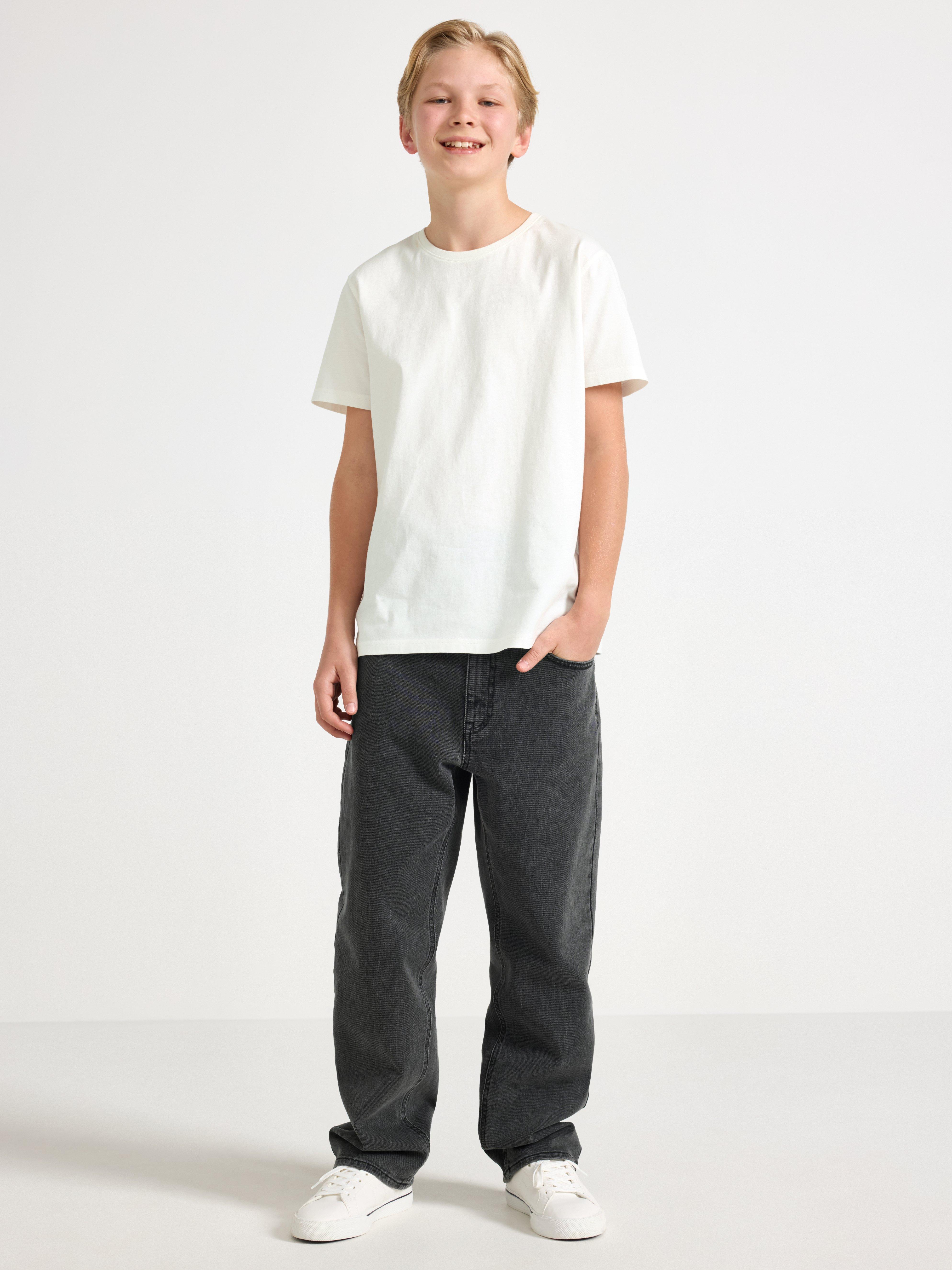 Jeans - Barn - Svart