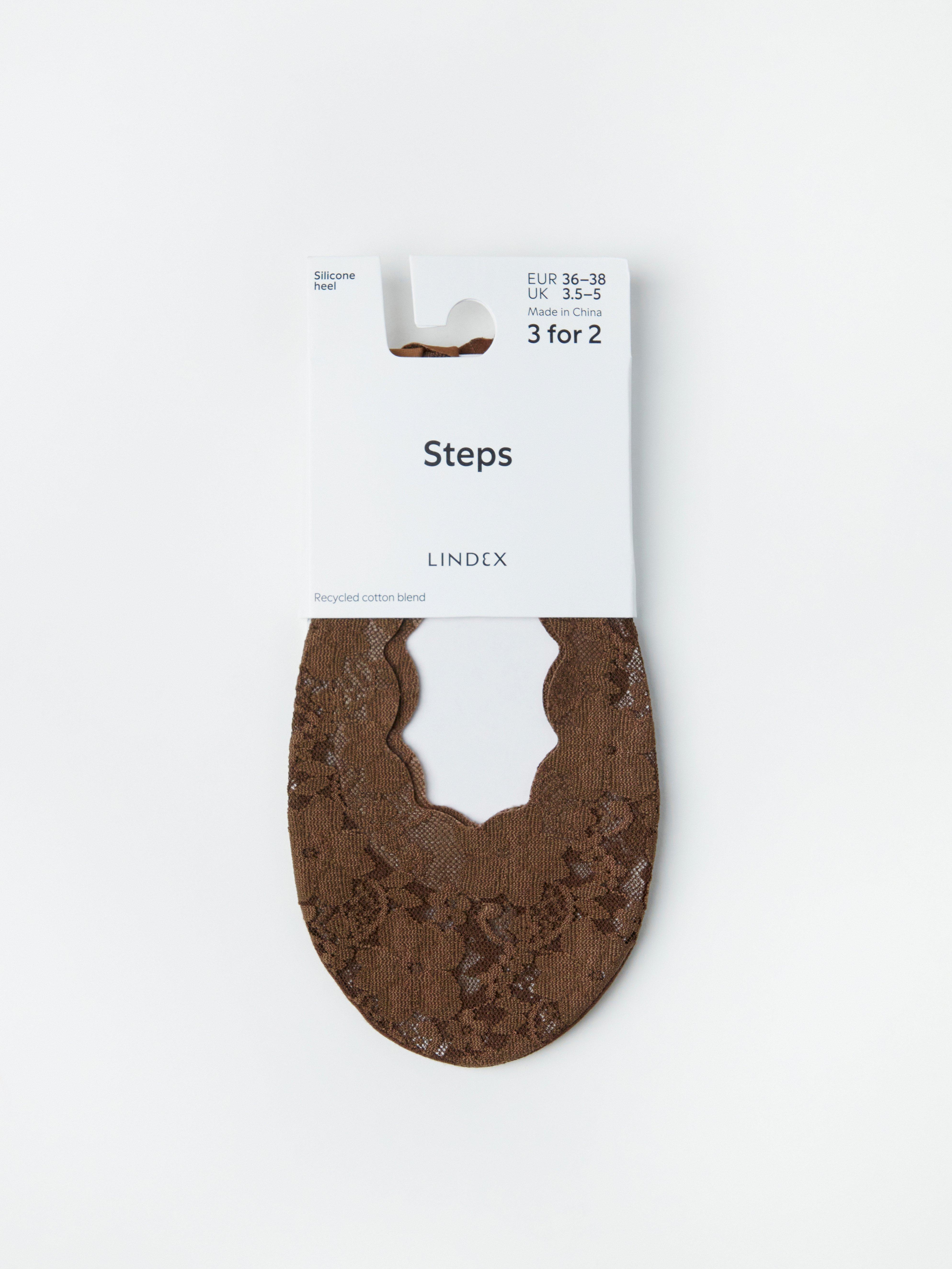 Osynlig strumpa - Underkläder - Brun