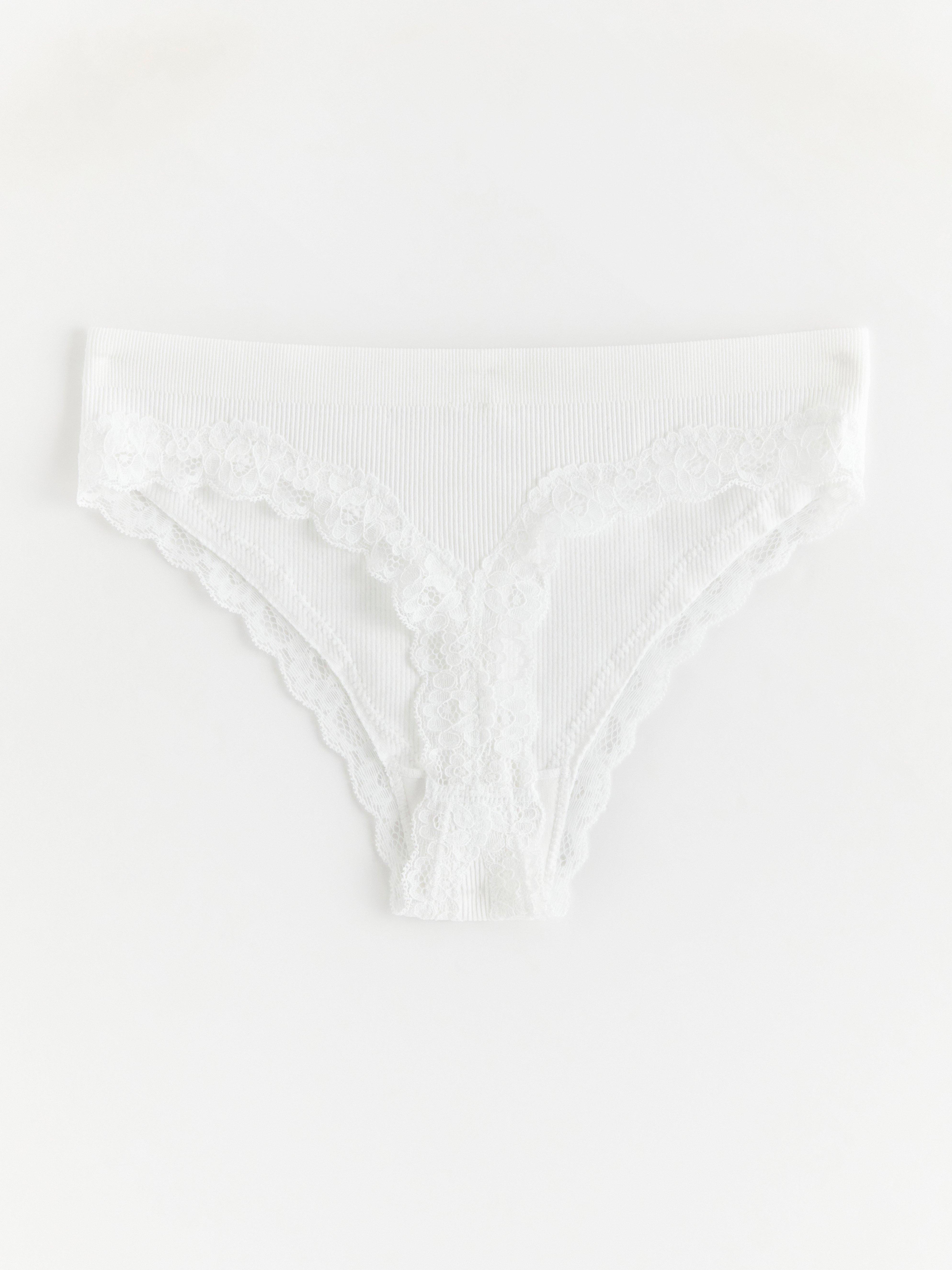 Thong Regular - Lingerie - White