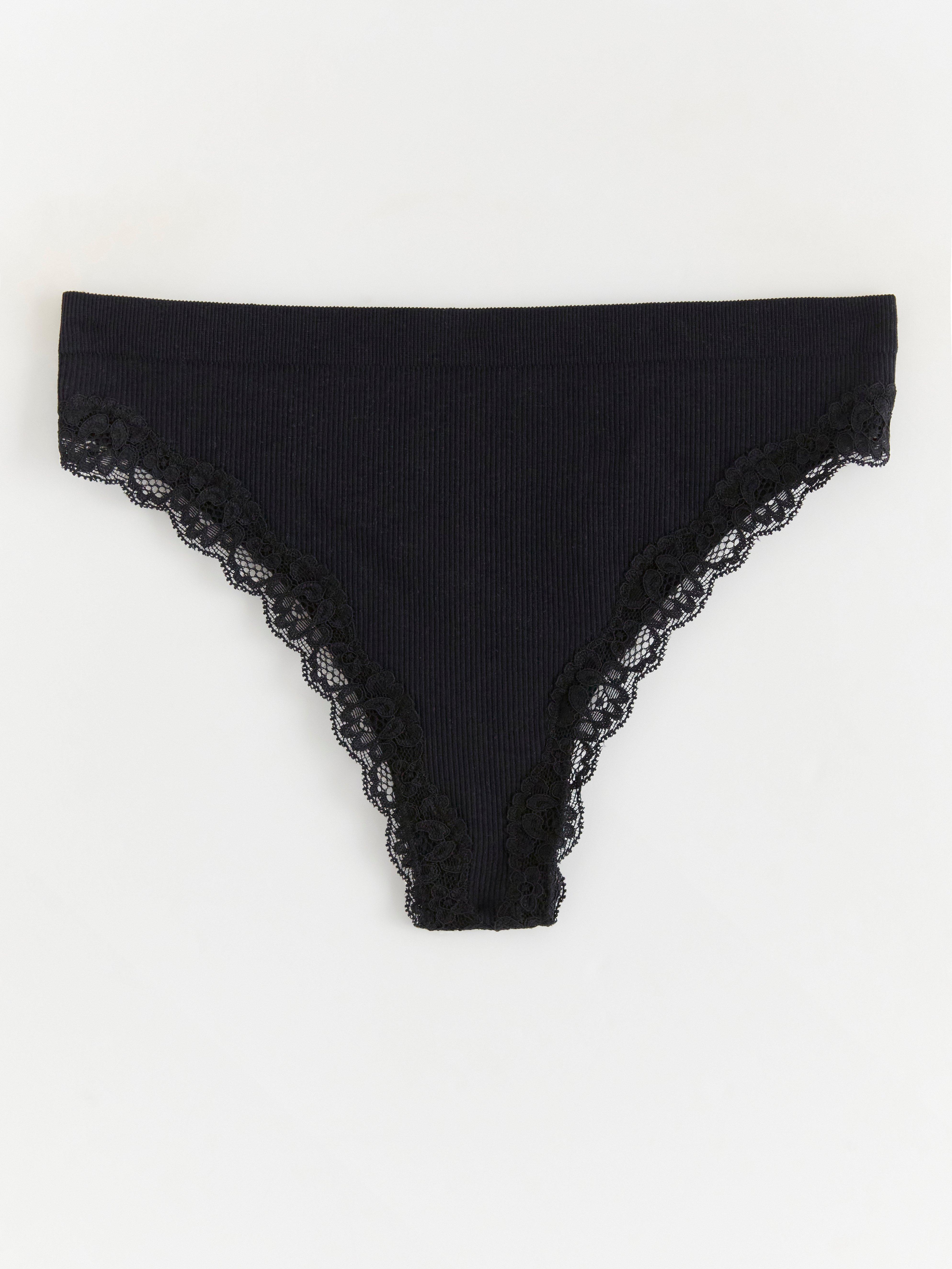 Thong Regular - Lingerie - Black