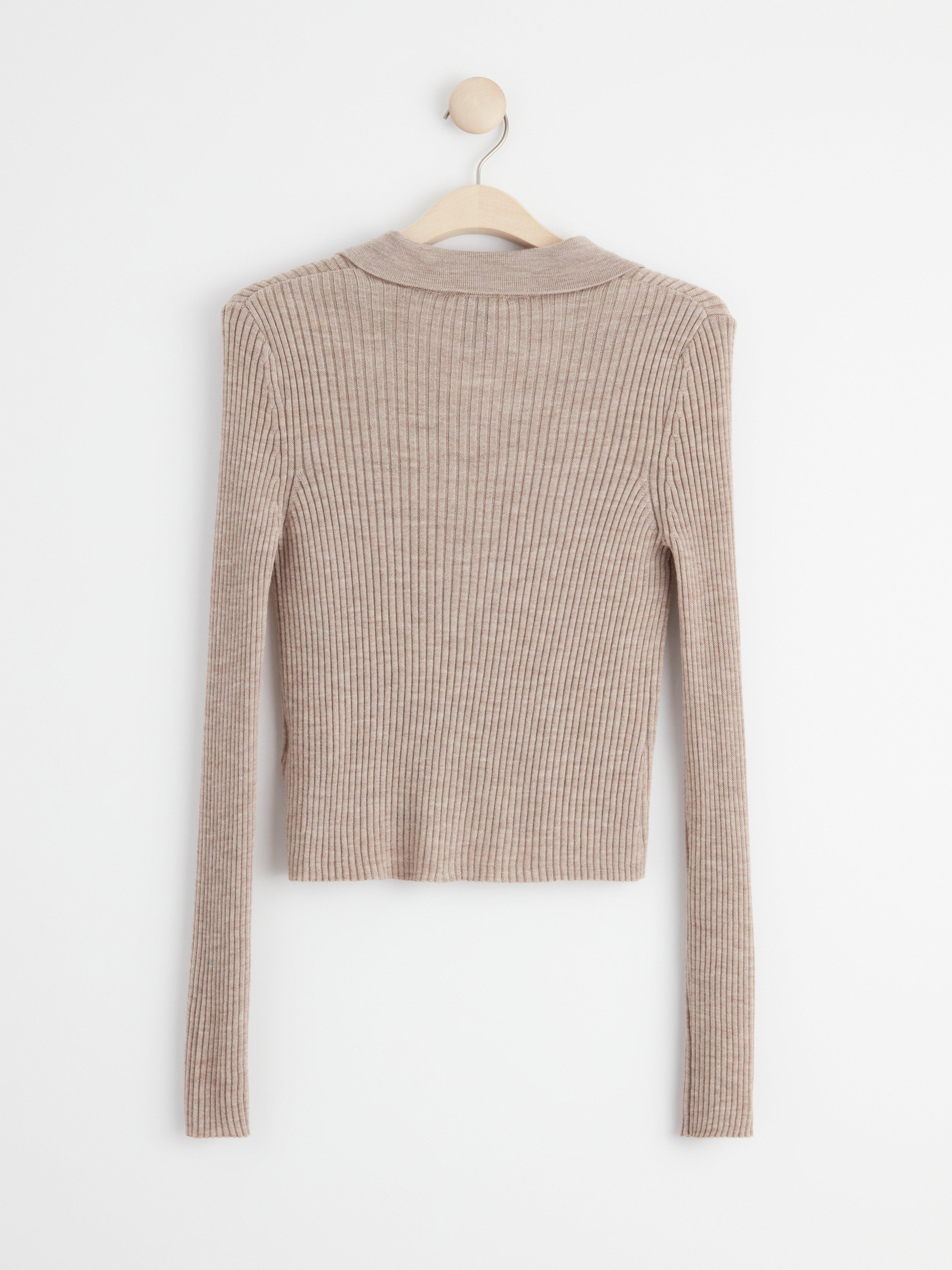 Cardigan - Dam - Beige