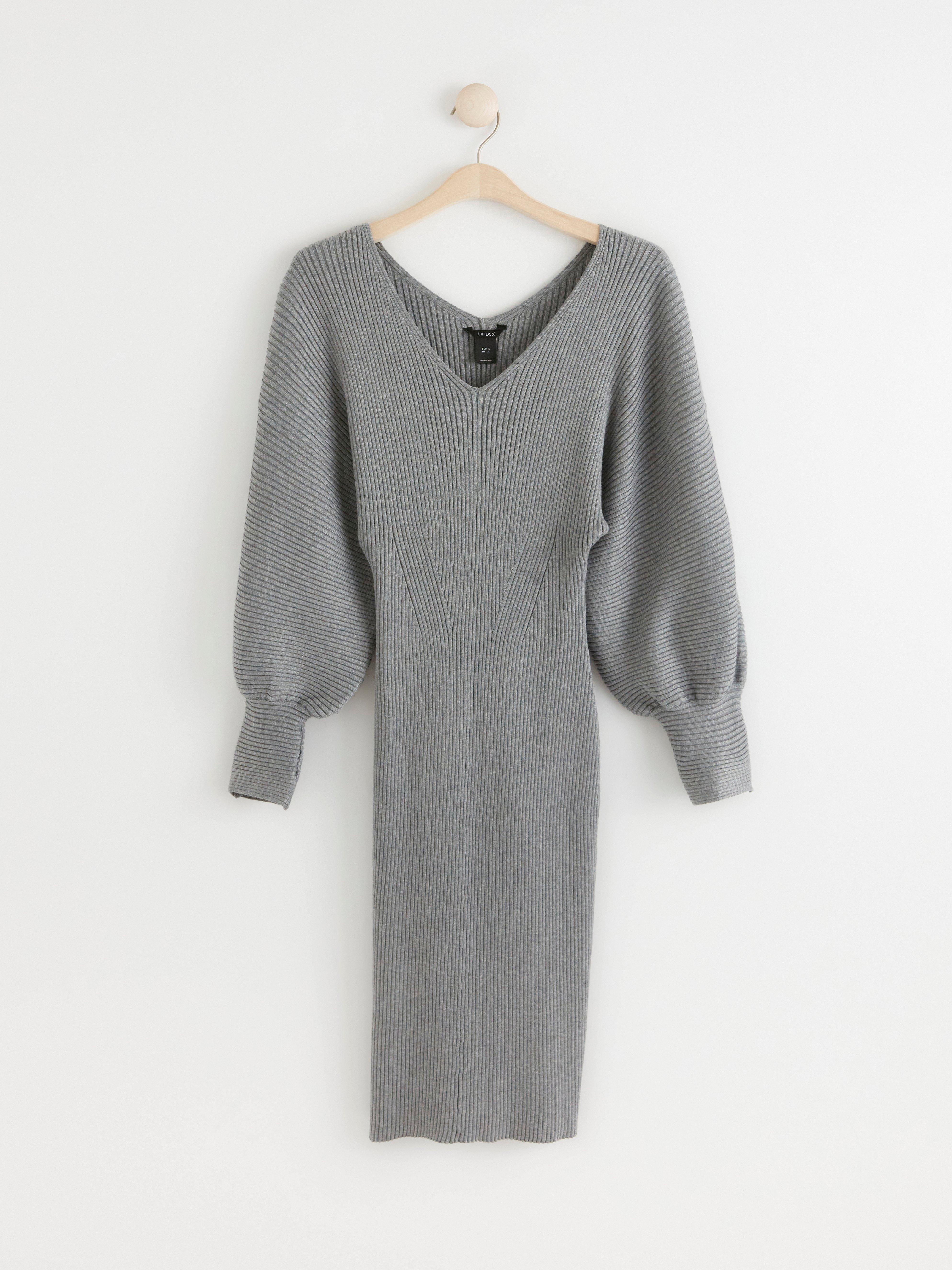 Klänning - Dam - Grå