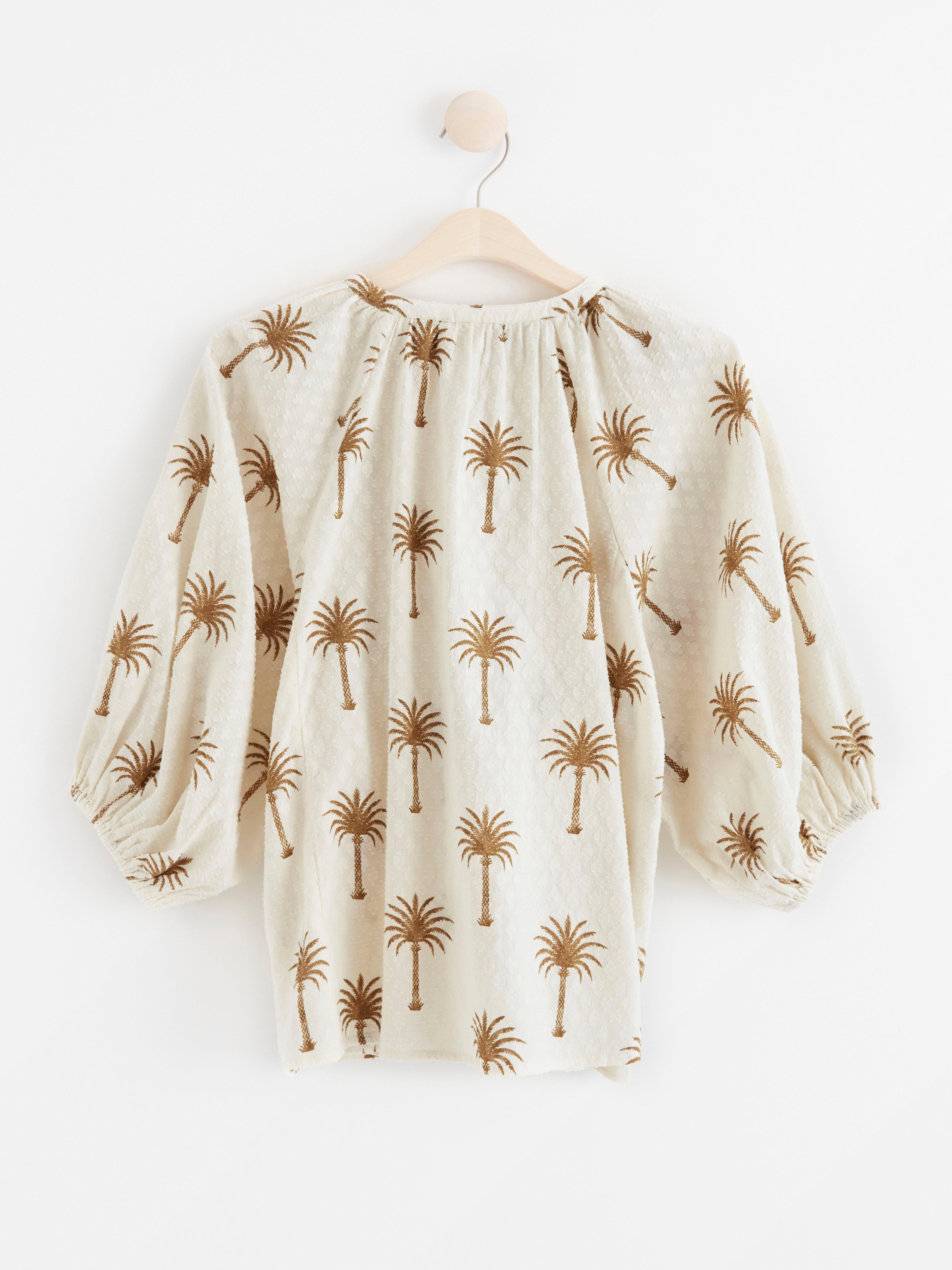 Bluse - Dame - Hvit