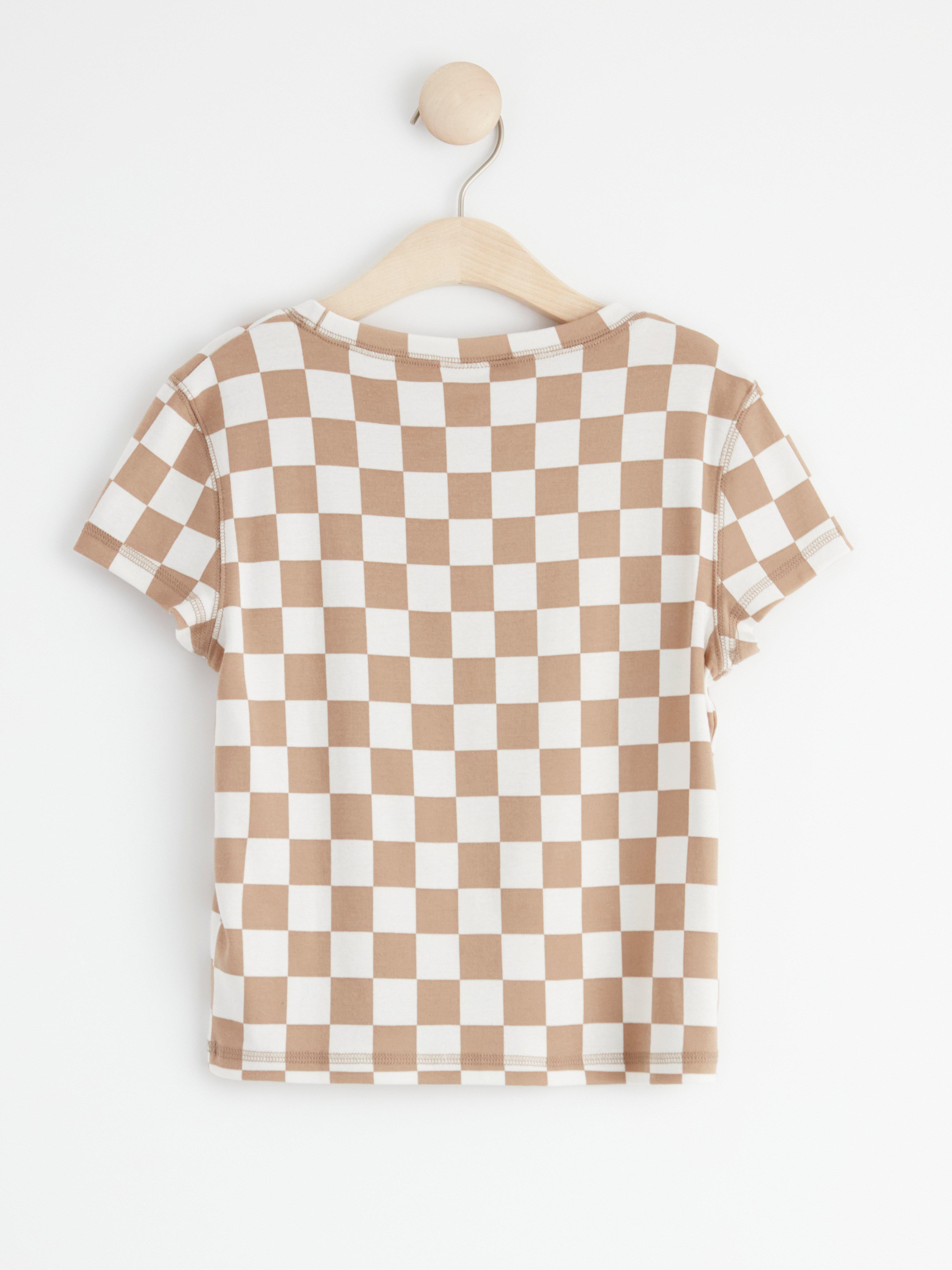 T-shirt - Barn - Beige
