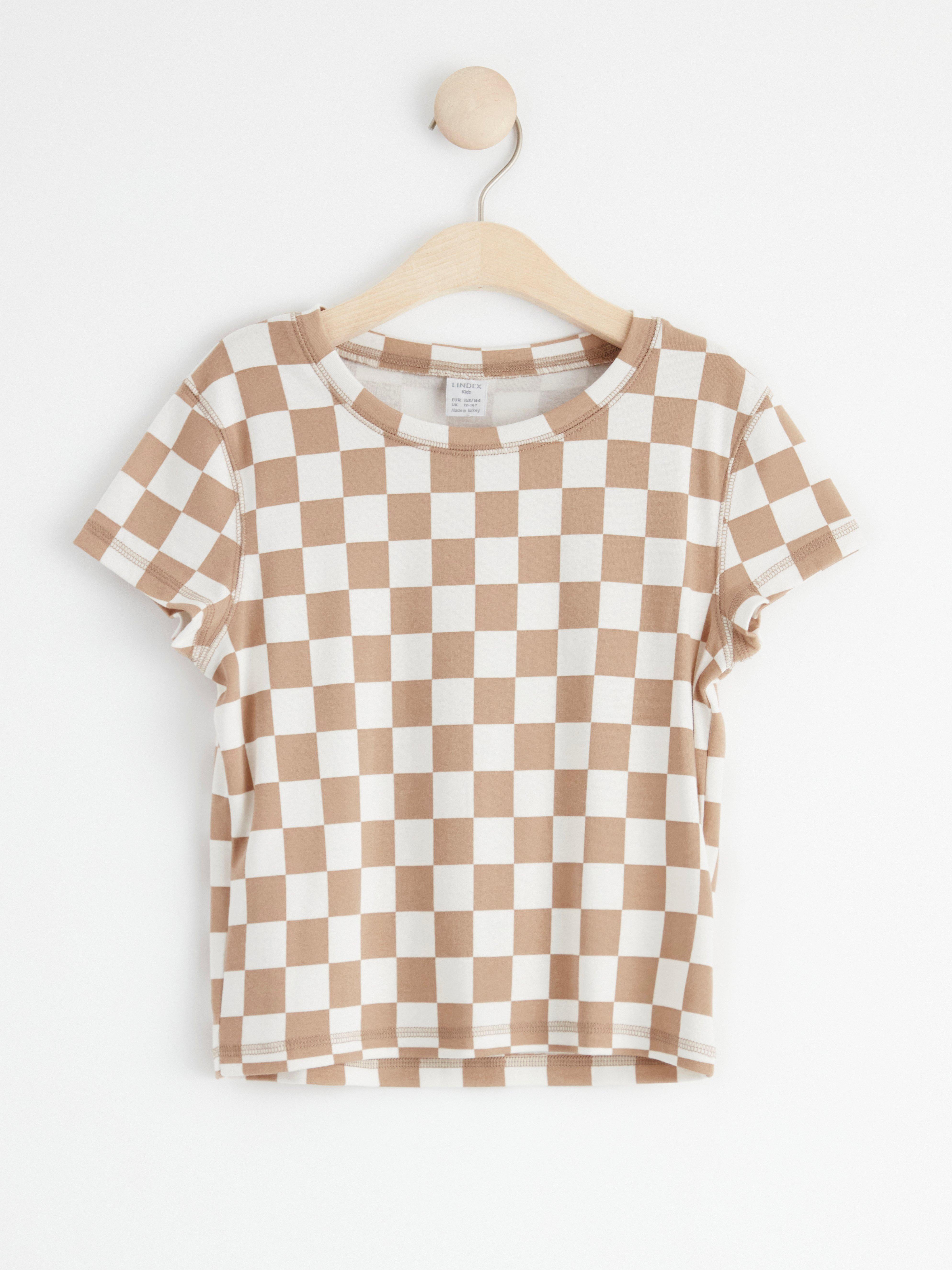 T-shirt - Barn - Beige